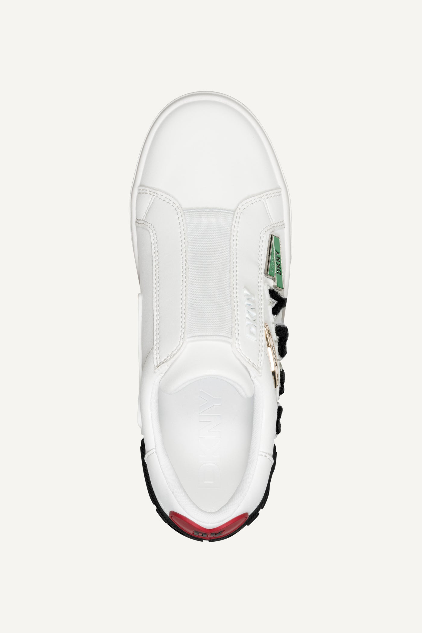 MINDI CITY SIGNS SLIP ON SNEAKER - White - 3