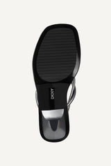 RABUN STRAPPY HEEL - NICKEL - 4