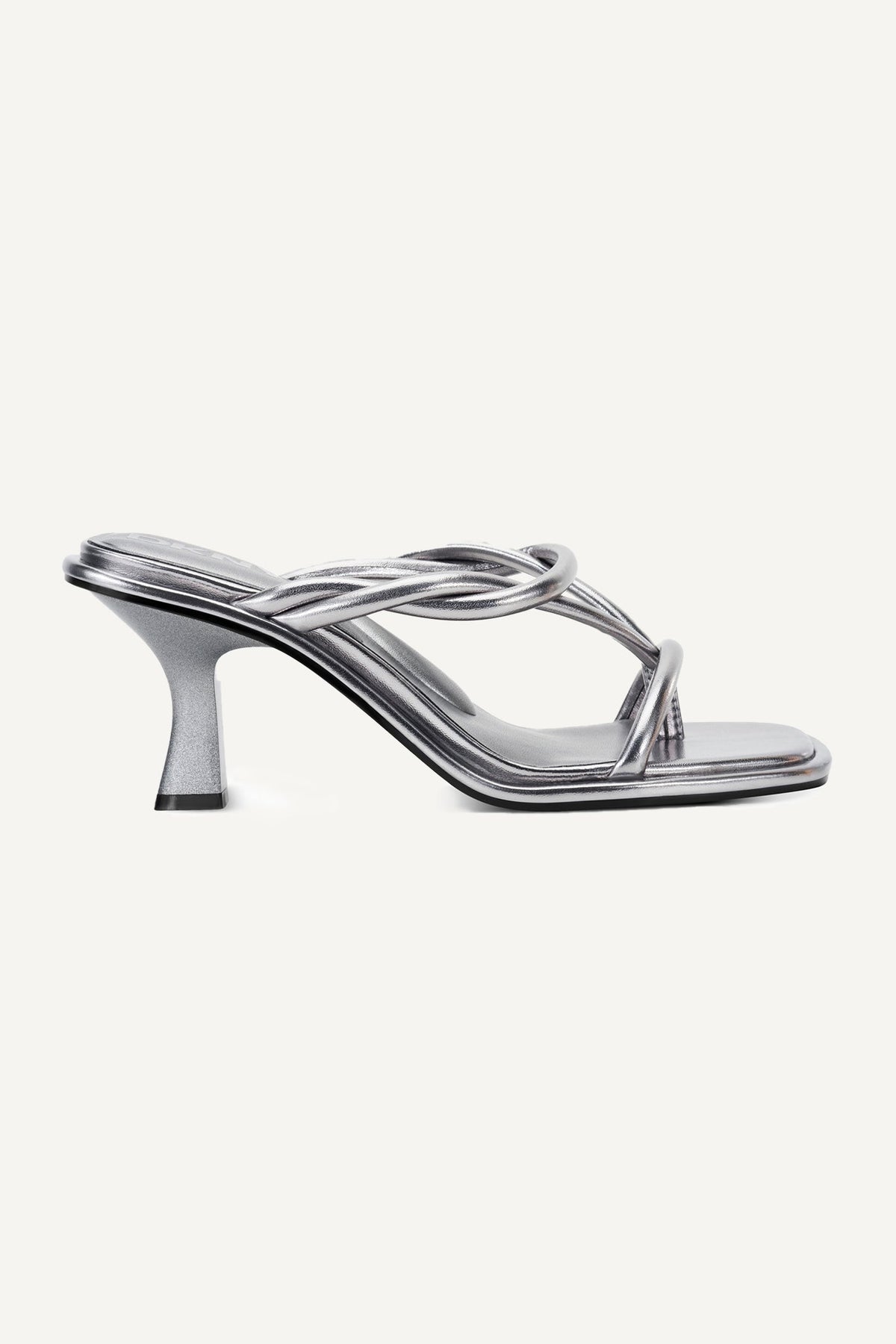RABUN STRAPPY HEEL - NICKEL - 1