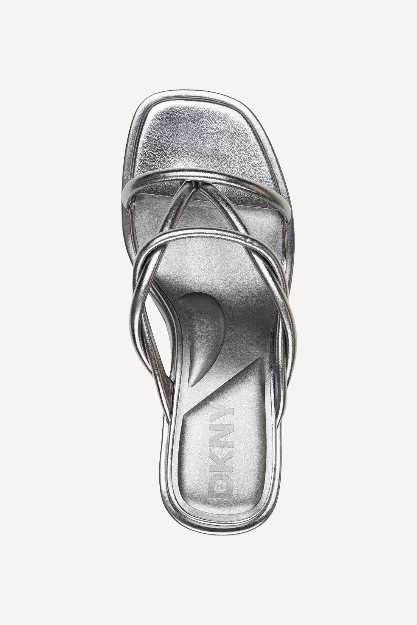 RABUN STRAPPY HEEL - NICKEL - 3