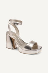 SCOTIA ANKLE STRAP SANDAL - Champagne - 2