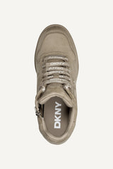 SEREINA LACE UP SNEAKER - Antelope - 3