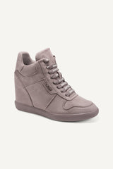 SEREINA LACE UP SNEAKER - Mauve - 2