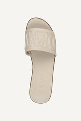 WILLOW FLAT SLIDE - Light Taupe - 3