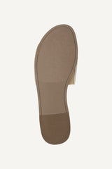 WINSLET FLAT SLIDE SANDAL - Natural - 4