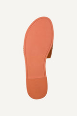 WINSLET FLAT SLIDE SANDAL - Orange Sherbet - 4