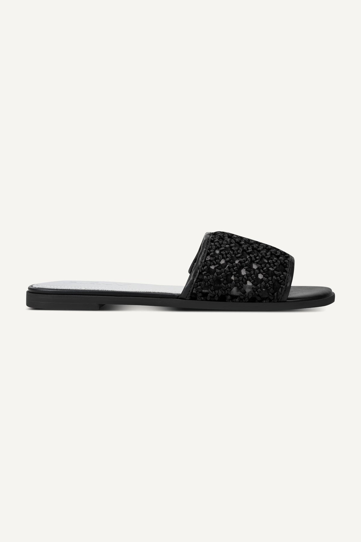 WINTER FLAT SLIDE - Black - 1