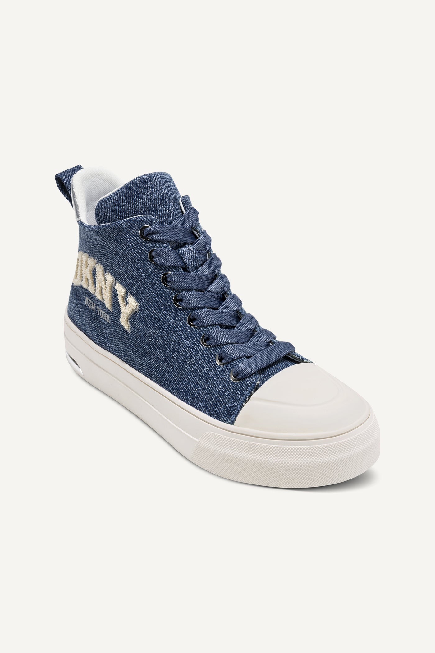YASER LACE UP MID SNEAKER - Dark Blue - 2