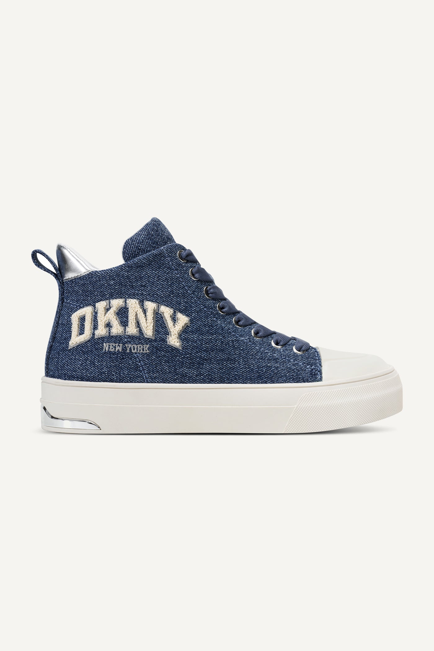 YASER LACE UP MID SNEAKER - Dark Blue - 1