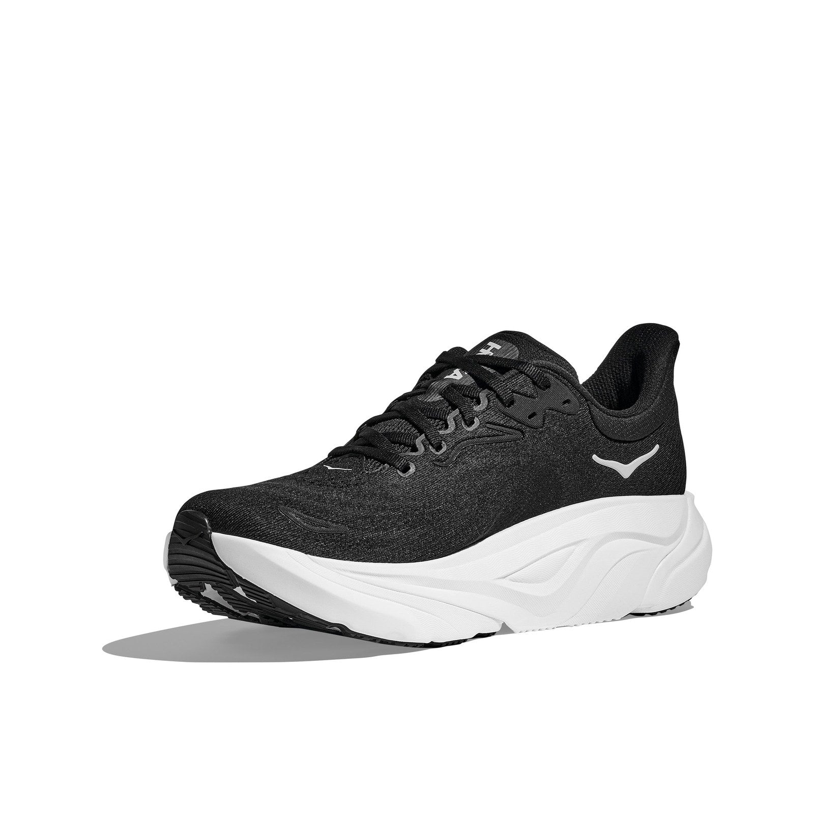 Hoka Arahi 8 Running Shoe ¨C Men's - Black/White/Grout/Putty/Stardust/Cosmic Grey/Varsity Navy/White - 7