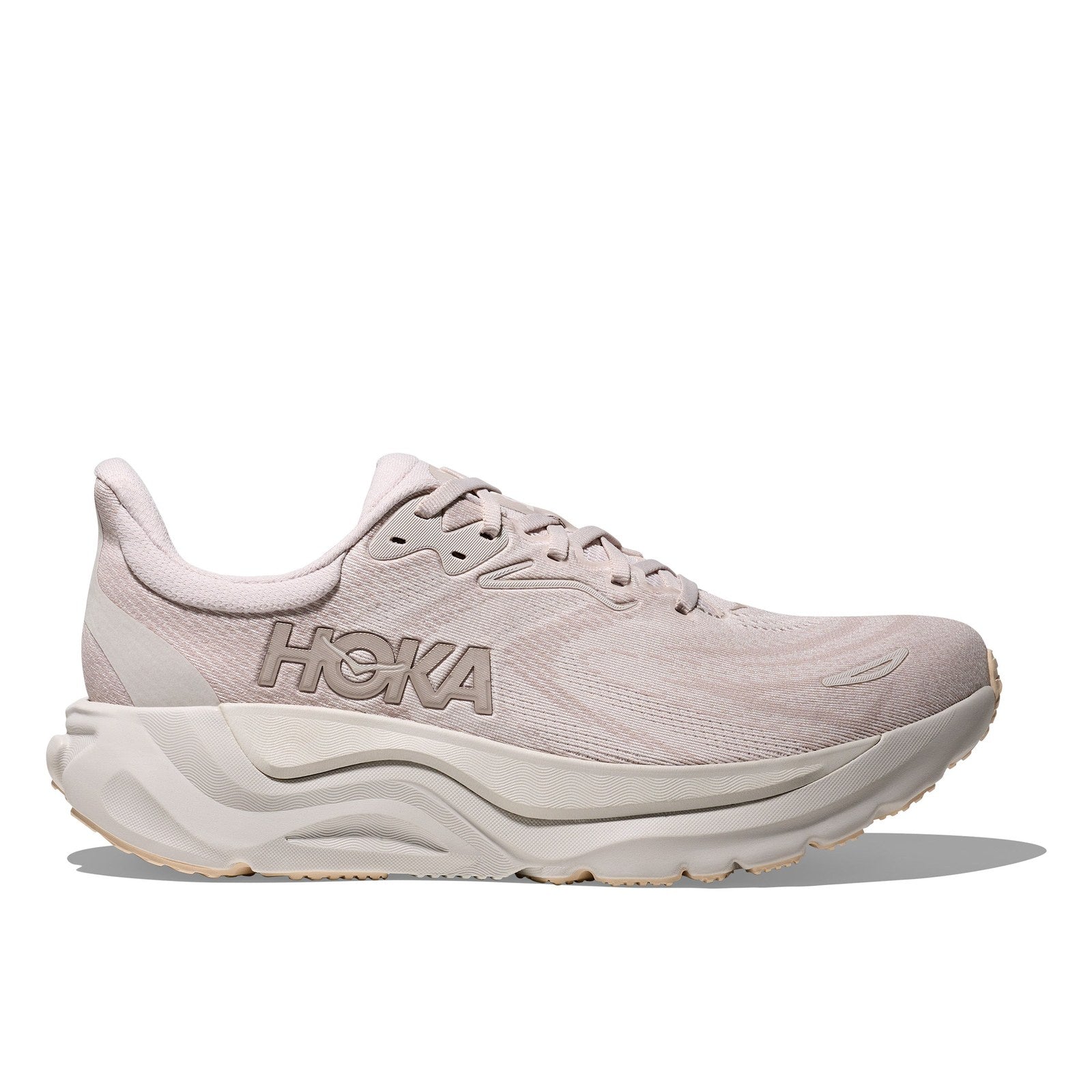 Hoka Arahi 8 Running Shoe ¨C Men's - Black/White/Grout/Putty/Stardust/Cosmic Grey/Varsity Navy/White - 9