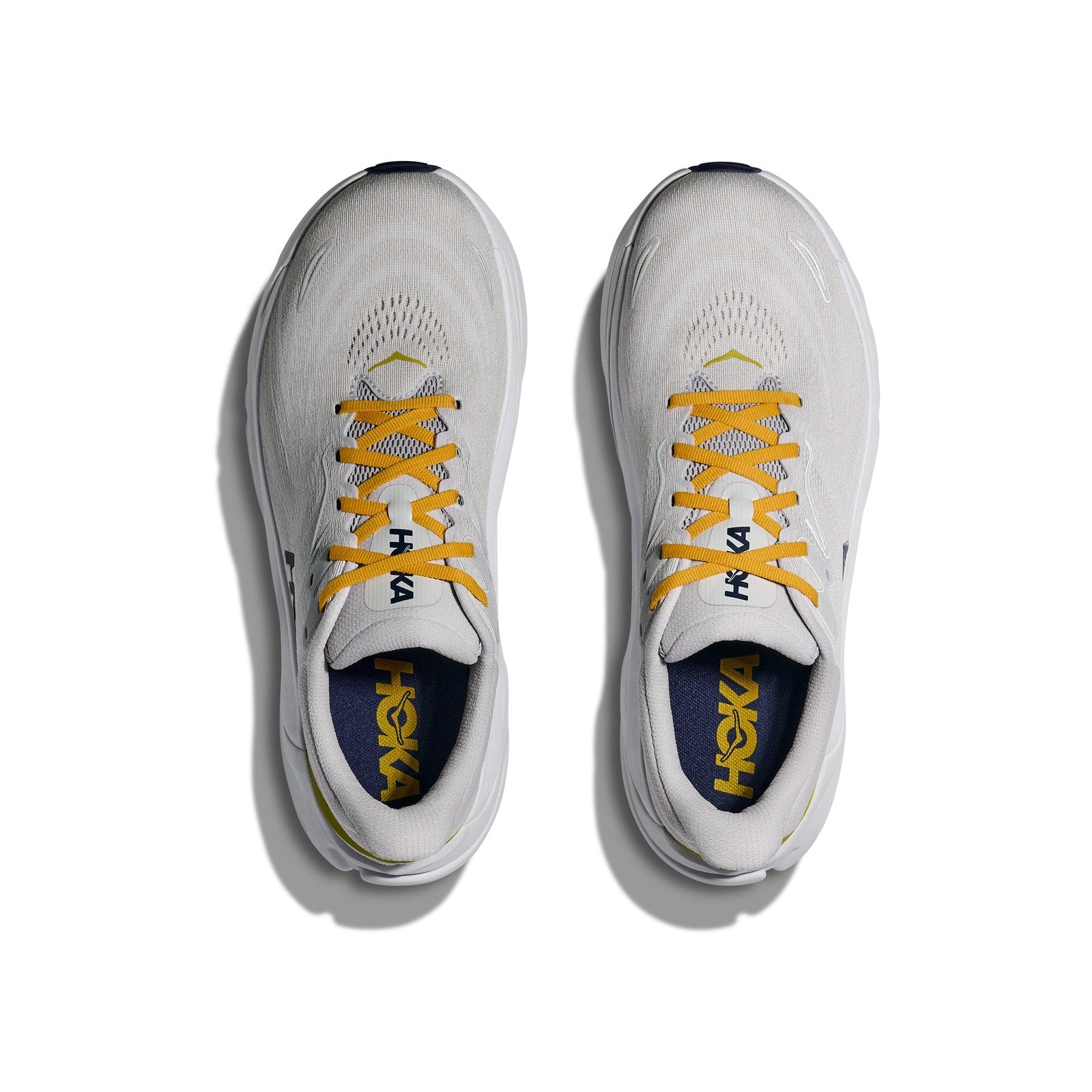 Hoka Arahi 8 Running Shoe ¨C Men's - Black/White/Grout/Putty/Stardust/Cosmic Grey/Varsity Navy/White - 19