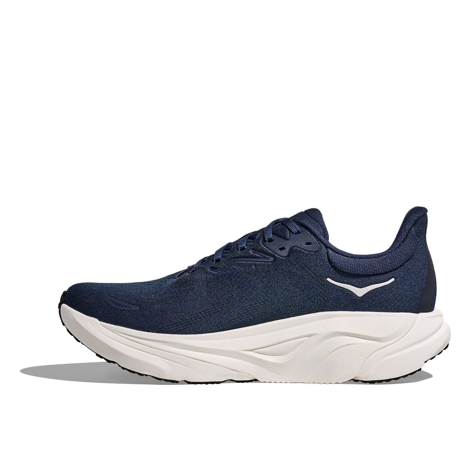Hoka Arahi 8 Running Shoe ¨C Men's - Black/White/Grout/Putty/Stardust/Cosmic Grey/Varsity Navy/White - 26