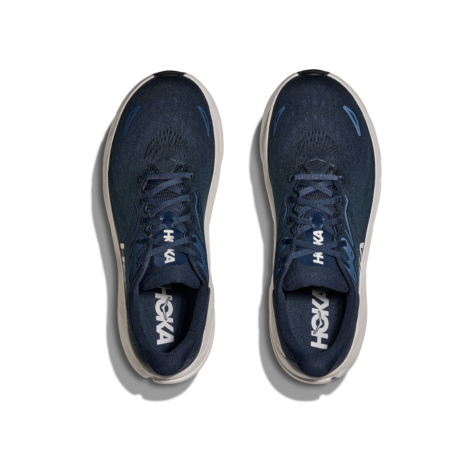 Hoka Arahi 8 Running Shoe ¨C Men's - Black/White/Grout/Putty/Stardust/Cosmic Grey/Varsity Navy/White - 27