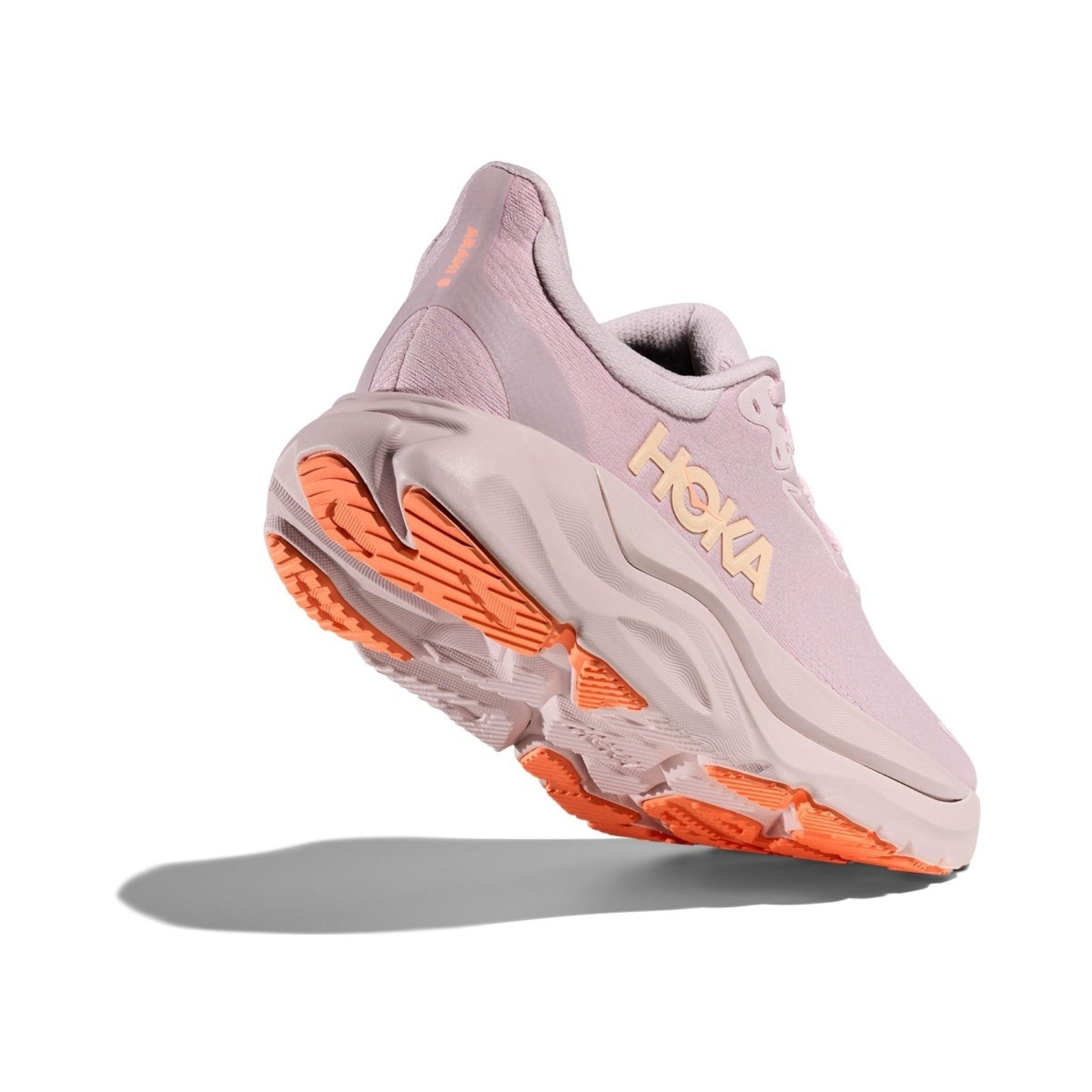 Hoka Arahi 8 Running Shoe ¨C Women's - Alabaster/Lingonberry/Black/White/Rose Cream/Alabaster/Starlight Glow/Midnight Blue/Li