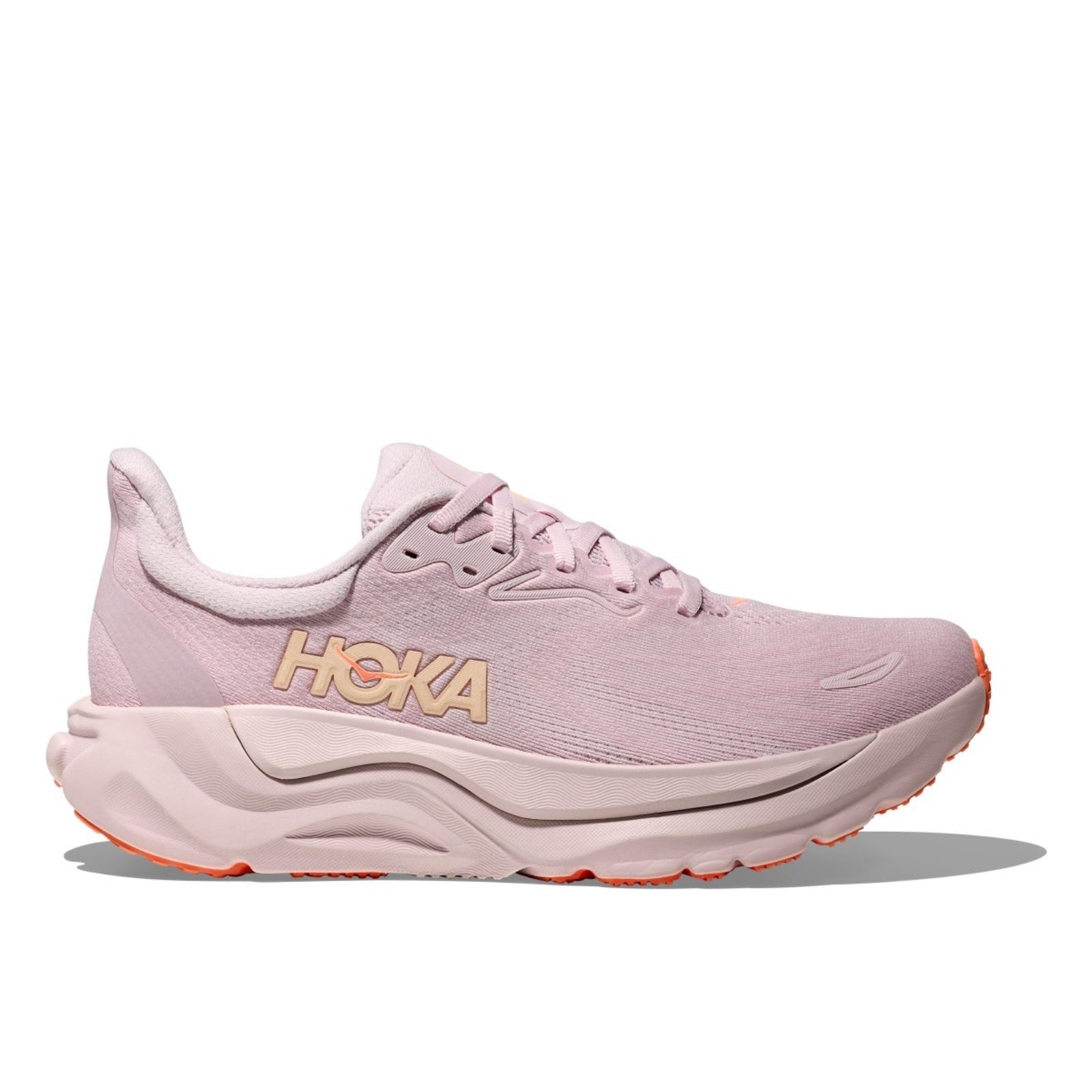Hoka Arahi 8 Running Shoe ¨C Women's - Alabaster/Lingonberry/Black/White/Rose Cream/Alabaster/Starlight Glow/Midnight Blue/Li