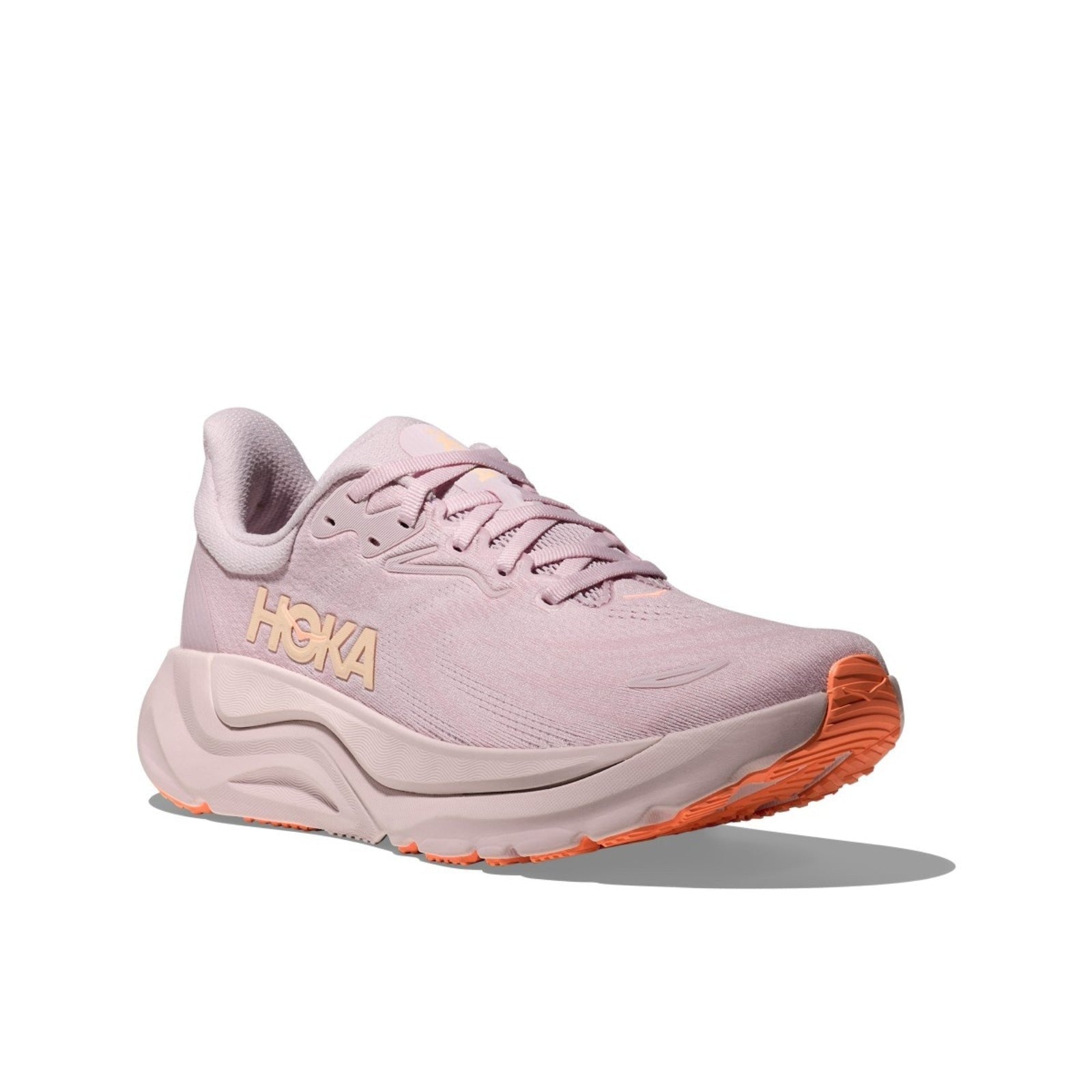 Hoka Arahi 8 Running Shoe ¨C Women's - Alabaster/Lingonberry/Black/White/Rose Cream/Alabaster/Starlight Glow/Midnight Blue/Li