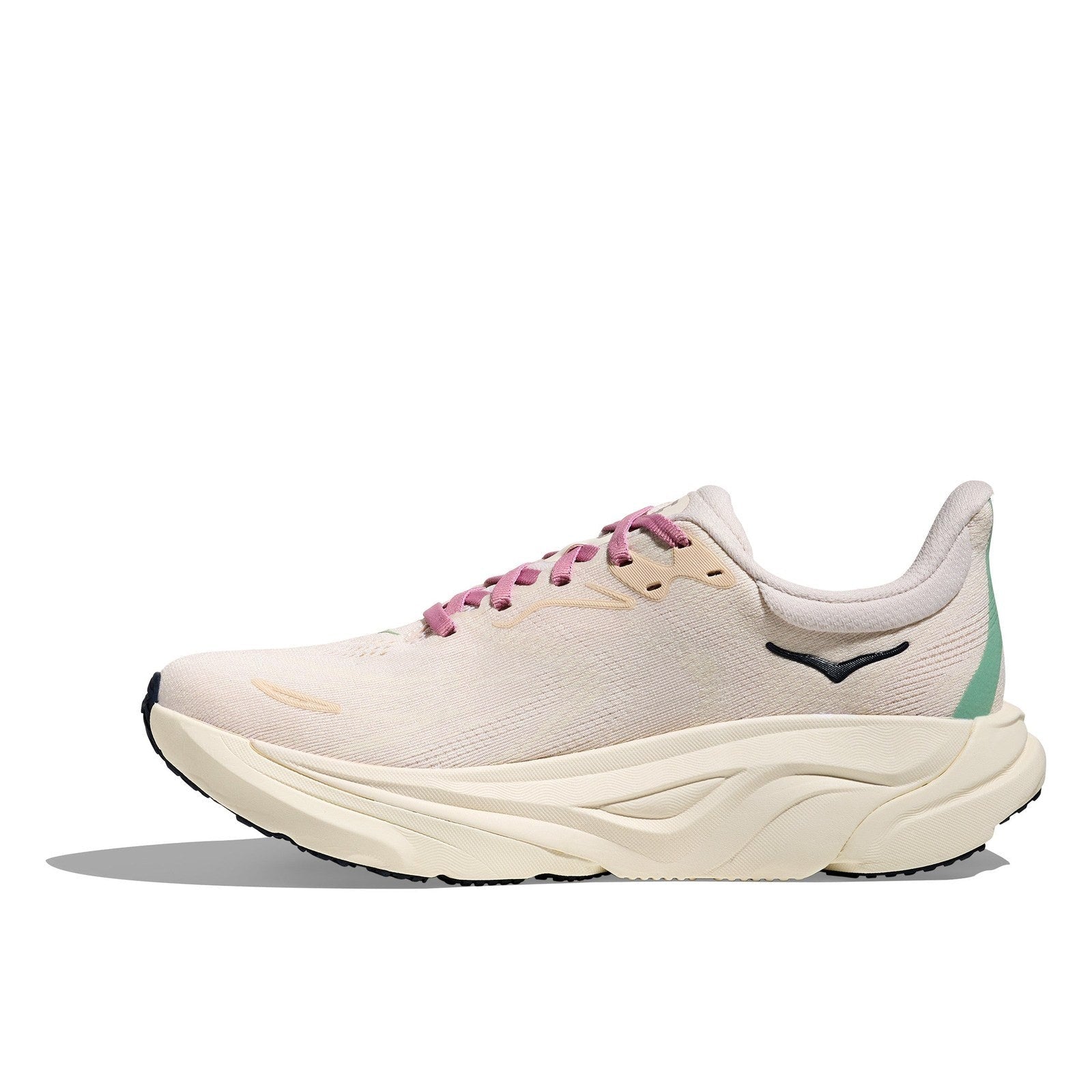 Hoka Arahi 8 Running Shoe ¨C Women's - Alabaster/Lingonberry/Black/White/Rose Cream/Alabaster/Starlight Glow/Midnight Blue/Li