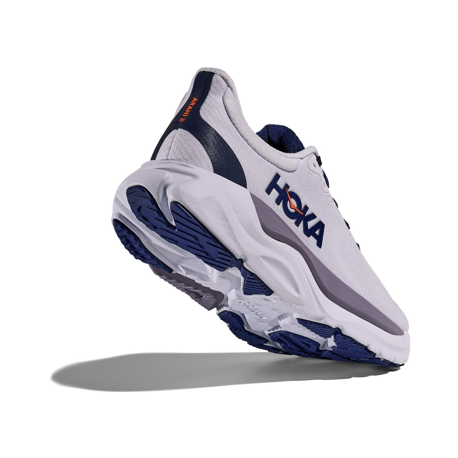 Hoka Arahi 8 Running Shoe ¨C Women's - Alabaster/Lingonberry/Black/White/Rose Cream/Alabaster/Starlight Glow/Midnight Blue/Li