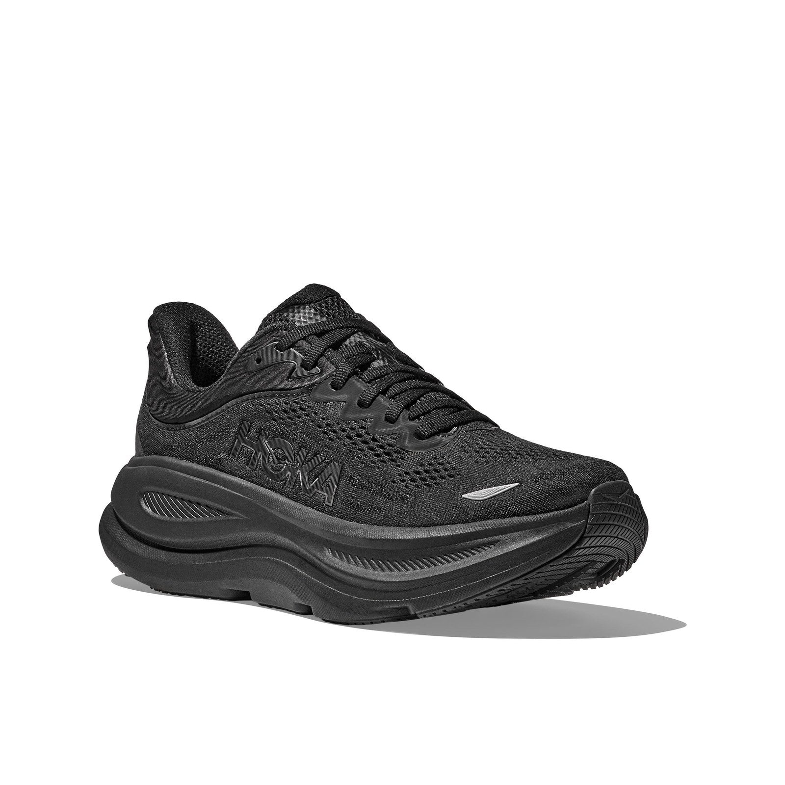 Hoka Bondi 9 Running Shoe ¨C Men's - Stucco/Grout/Black/Black/Black/White/Cosmic Grey/Ultramarine/Drizzle/Downpour/Frost/Pale