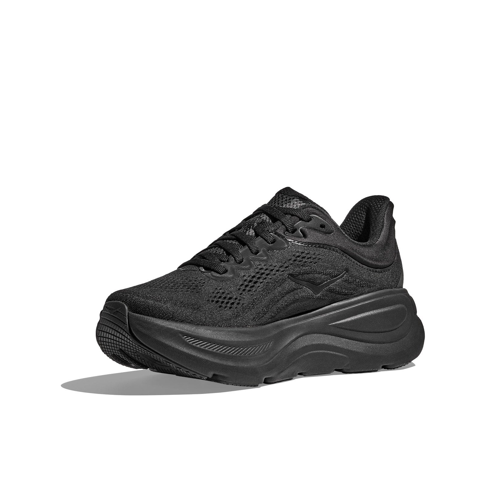 Hoka Bondi 9 Running Shoe ¨C Men's - Stucco/Grout/Black/Black/Black/White/Cosmic Grey/Ultramarine/Drizzle/Downpour/Frost/Pale