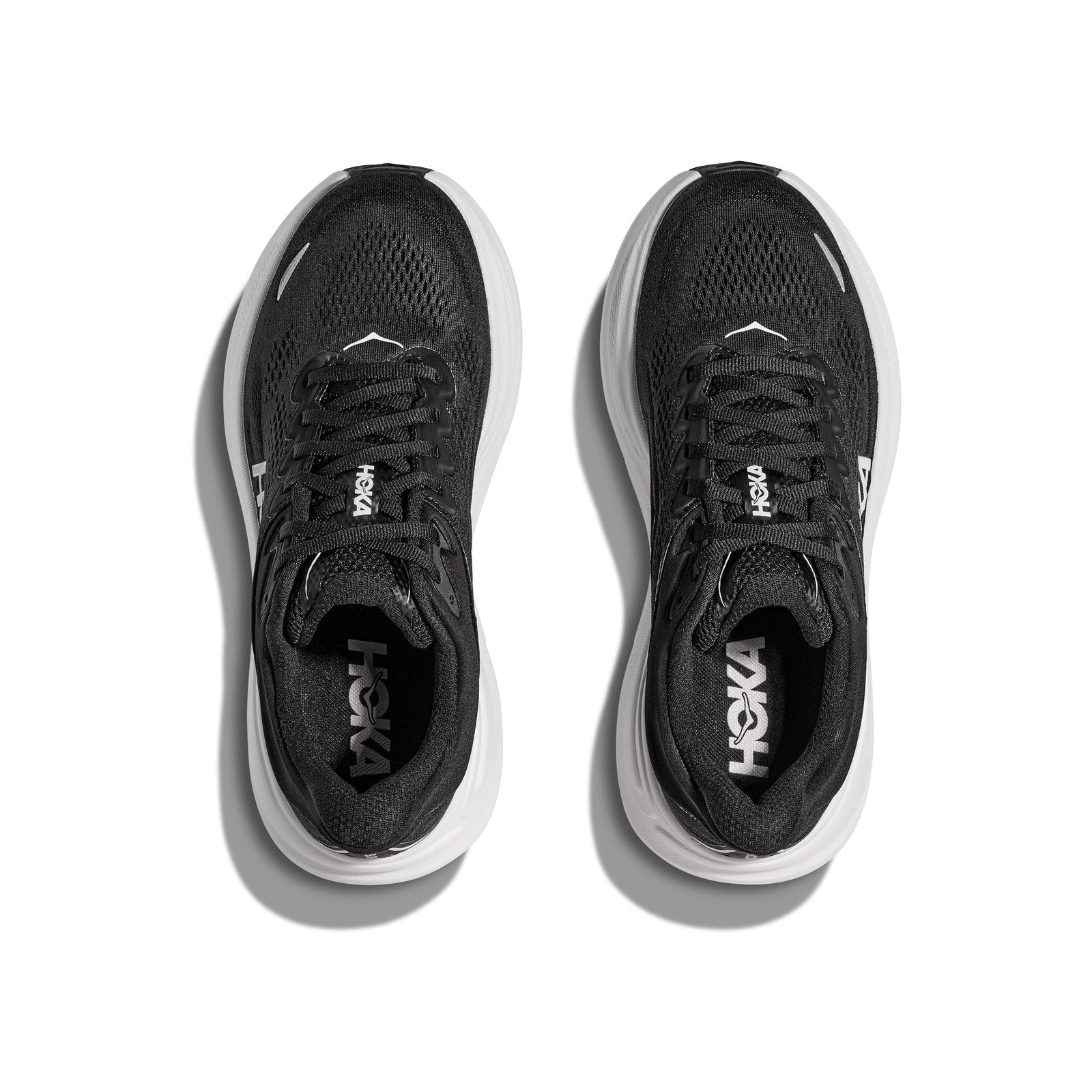 Hoka Bondi 9 Running Shoe ¨C Men's - Stucco/Grout/Black/Black/Black/White/Cosmic Grey/Ultramarine/Drizzle/Downpour/Frost/Pale