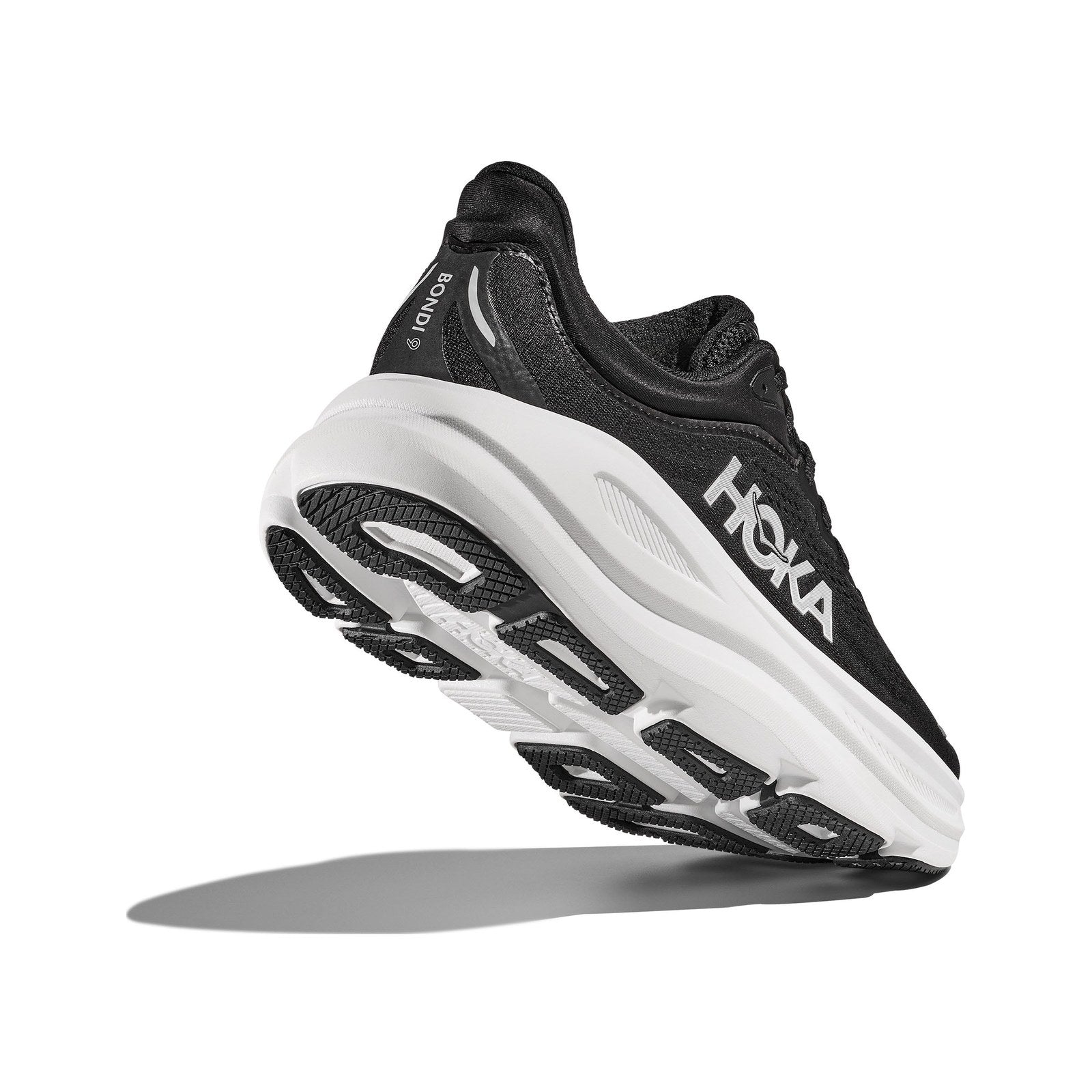 Hoka Bondi 9 Running Shoe ¨C Men's - Stucco/Grout/Black/Black/Black/White/Cosmic Grey/Ultramarine/Drizzle/Downpour/Frost/Pale