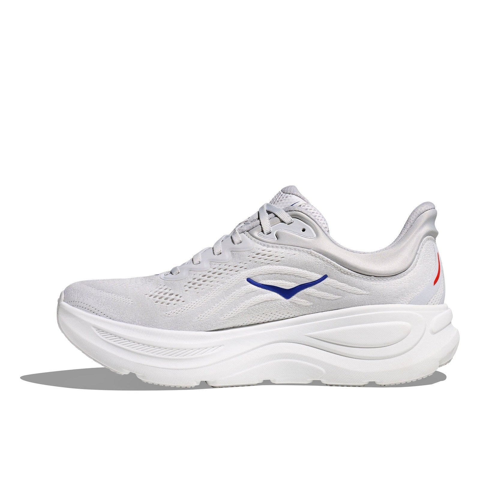 Hoka Bondi 9 Running Shoe ¨C Men's - Stucco/Grout/Black/Black/Black/White/Cosmic Grey/Ultramarine/Drizzle/Downpour/Frost/Pale