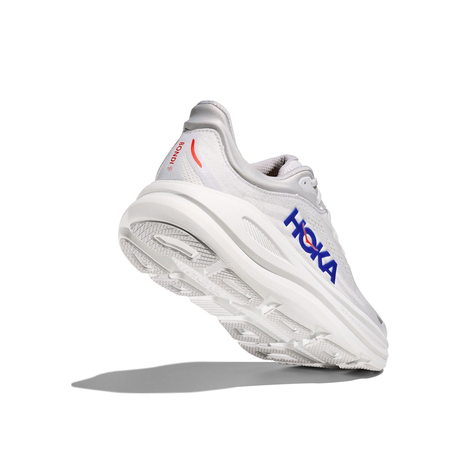 Hoka Bondi 9 Running Shoe ¨C Men's - Stucco/Grout/Black/Black/Black/White/Cosmic Grey/Ultramarine/Drizzle/Downpour/Frost/Pale
