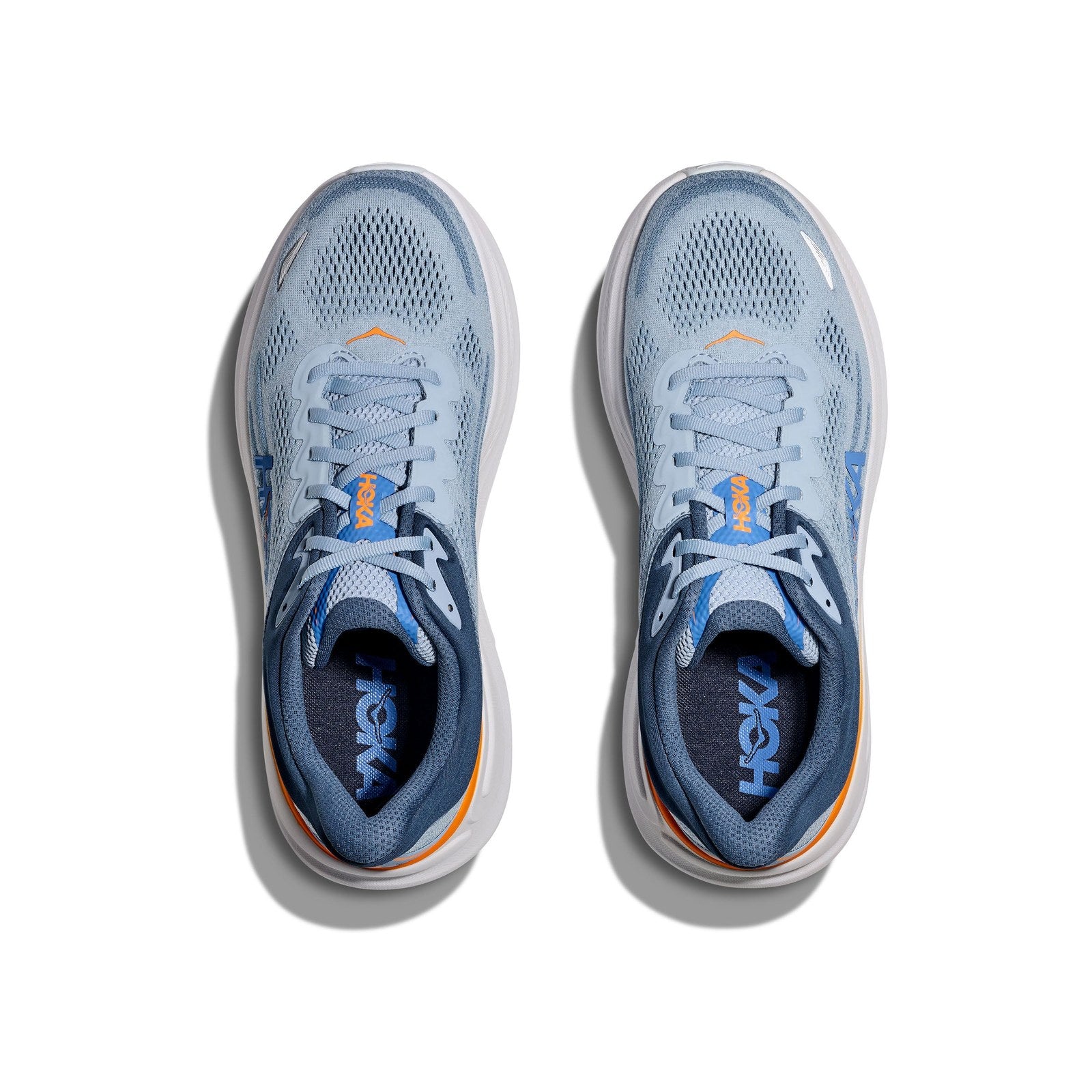 Hoka Bondi 9 Running Shoe ¨C Men's - Stucco/Grout/Black/Black/Black/White/Cosmic Grey/Ultramarine/Drizzle/Downpour/Frost/Pale