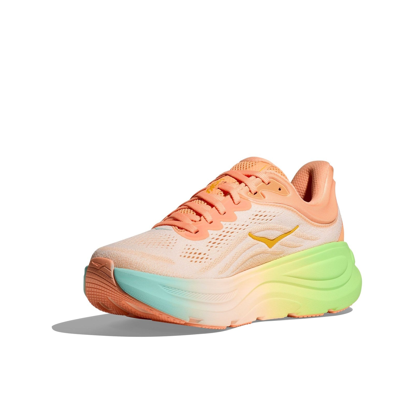 Hoka Bondi 9 Running Shoe ¨C Men's - Stucco/Grout/Black/Black/Black/White/Cosmic Grey/Ultramarine/Drizzle/Downpour/Frost/Pale