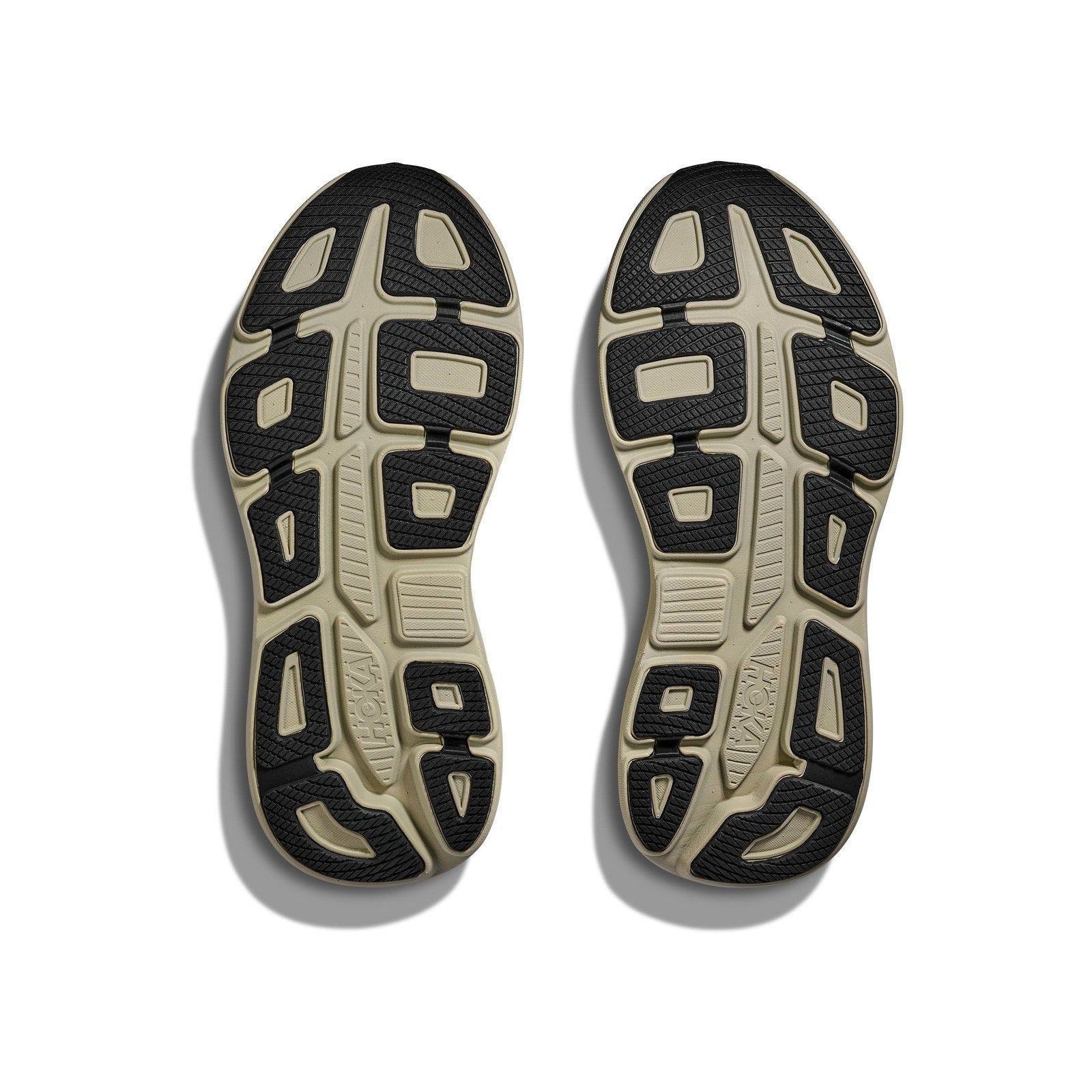Hoka Bondi 9 Running Shoe ¨C Men's - Stucco/Grout/Black/Black/Black/White/Cosmic Grey/Ultramarine/Drizzle/Downpour/Frost/Pale