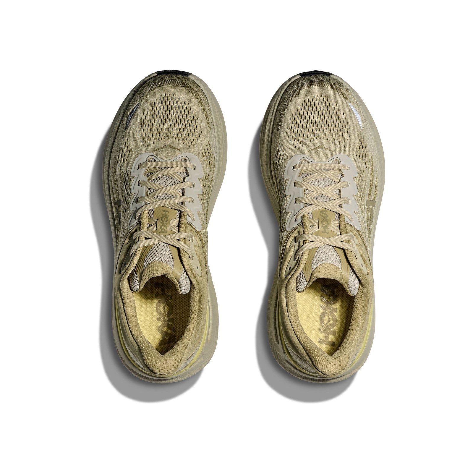 Hoka Bondi 9 Running Shoe ¨C Men's - Stucco/Grout/Black/Black/Black/White/Cosmic Grey/Ultramarine/Drizzle/Downpour/Frost/Pale