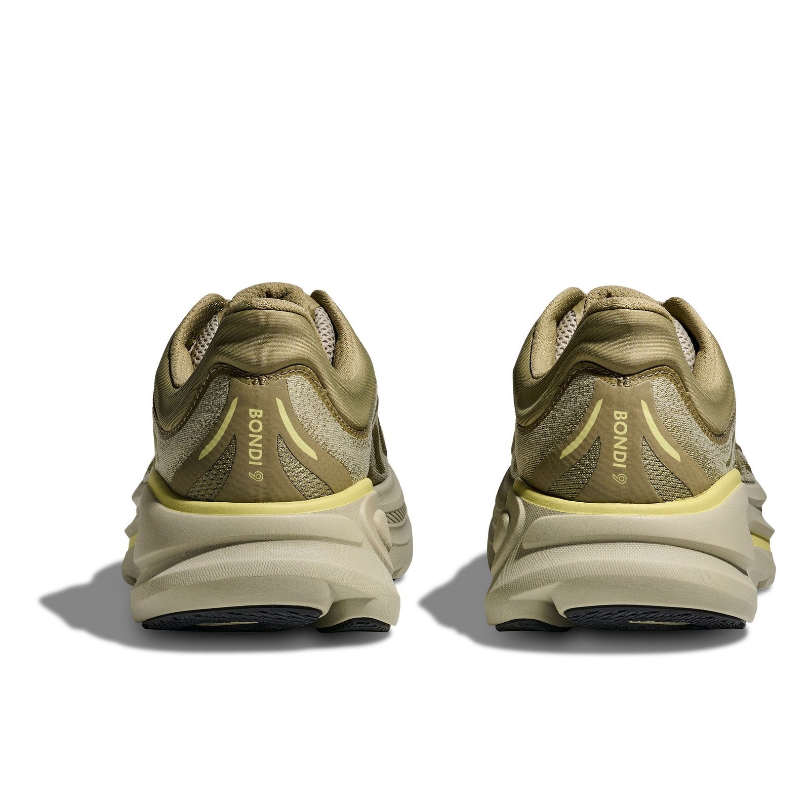 Hoka Bondi 9 Running Shoe ¨C Men's - Stucco/Grout/Black/Black/Black/White/Cosmic Grey/Ultramarine/Drizzle/Downpour/Frost/Pale