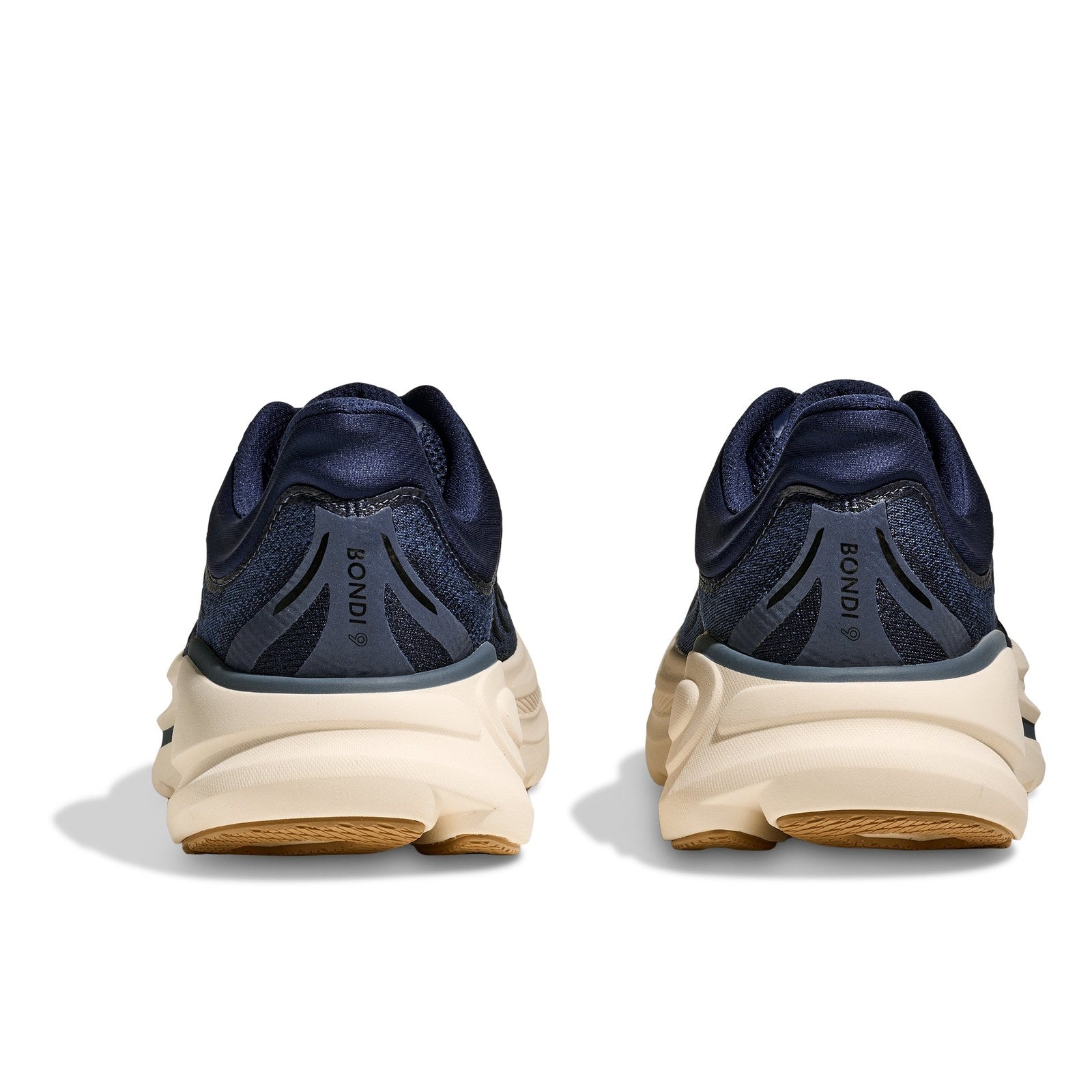 Hoka Bondi 9 Running Shoe ¨C Men's - Stucco/Grout/Black/Black/Black/White/Cosmic Grey/Ultramarine/Drizzle/Downpour/Frost/Pale