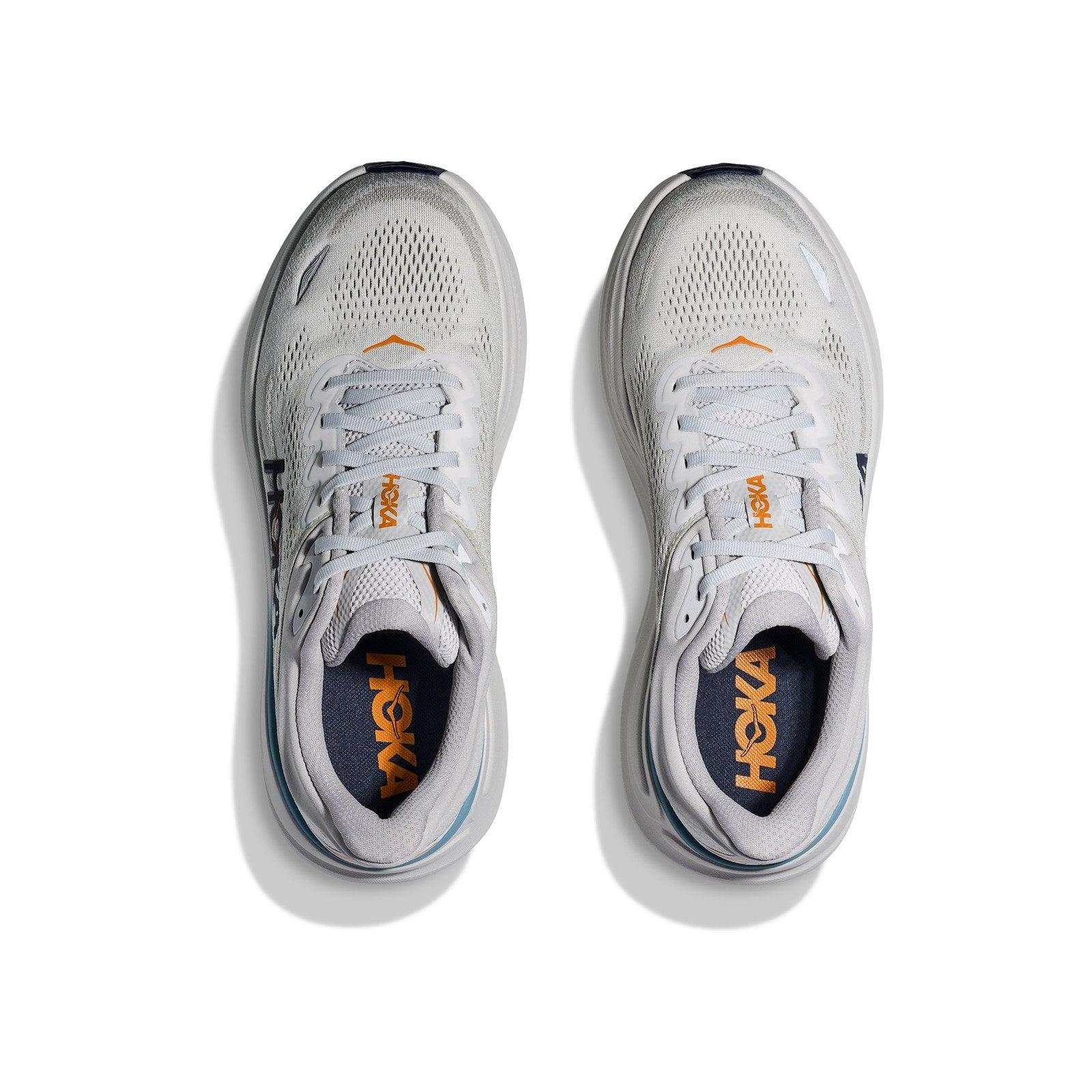 Hoka Bondi 9 Running Shoe ¨C Men's - Stucco/Grout/Black/Black/Black/White/Cosmic Grey/Ultramarine/Drizzle/Downpour/Frost/Pale