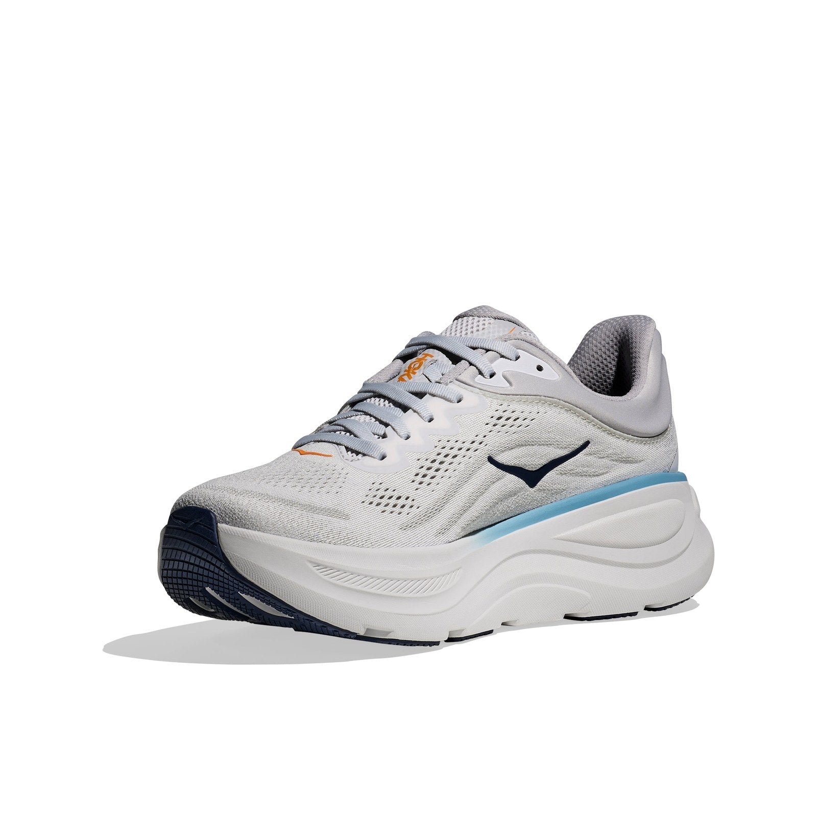 Hoka Bondi 9 Running Shoe ¨C Men's - Stucco/Grout/Black/Black/Black/White/Cosmic Grey/Ultramarine/Drizzle/Downpour/Frost/Pale