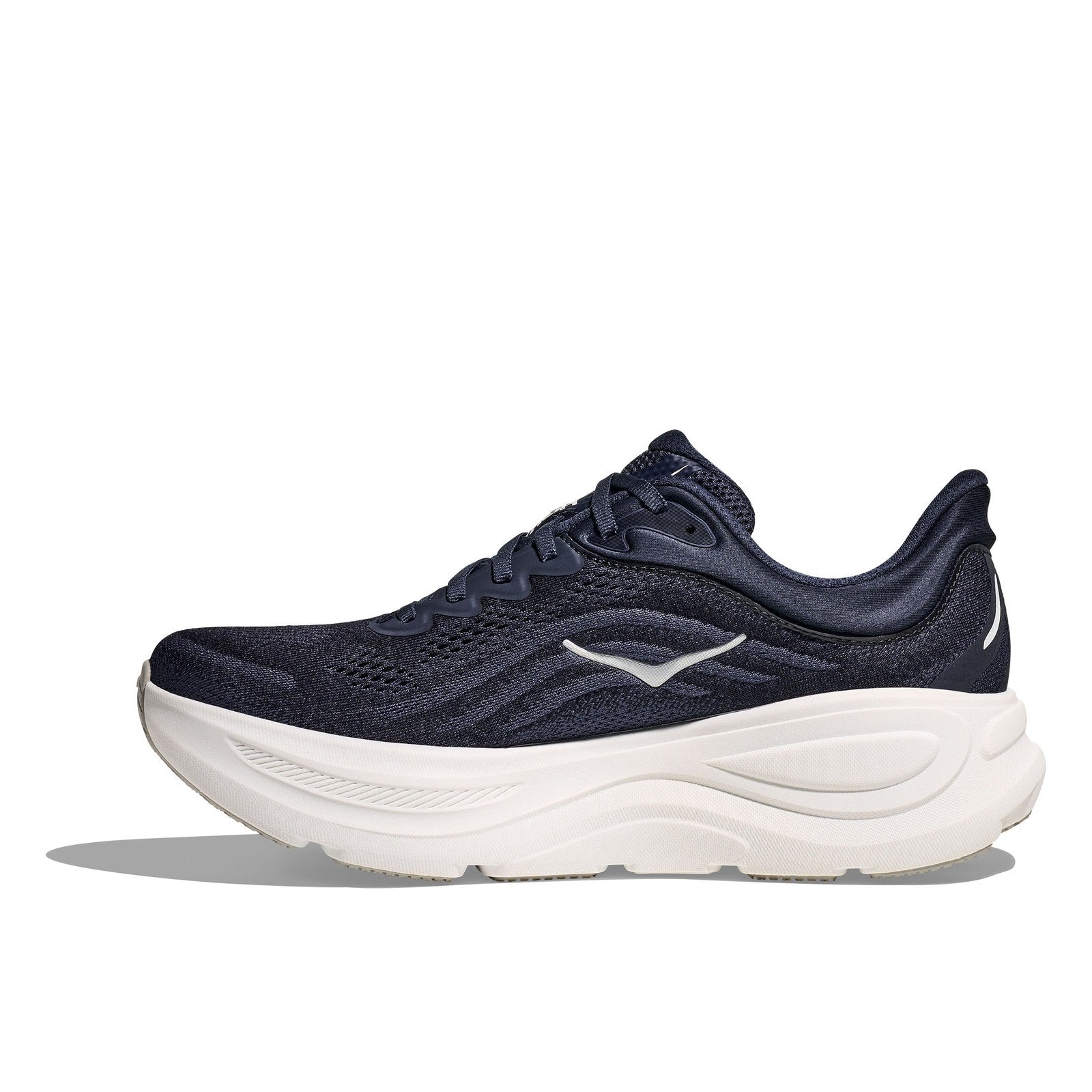 Hoka Bondi 9 Running Shoe ¨C Men's - Stucco/Grout/Black/Black/Black/White/Cosmic Grey/Ultramarine/Drizzle/Downpour/Frost/Pale