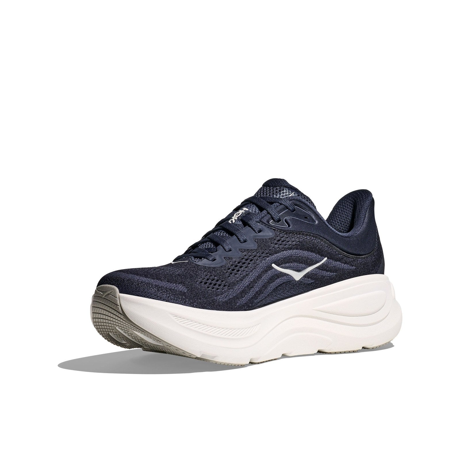 Hoka Bondi 9 Running Shoe ¨C Men's - Stucco/Grout/Black/Black/Black/White/Cosmic Grey/Ultramarine/Drizzle/Downpour/Frost/Pale