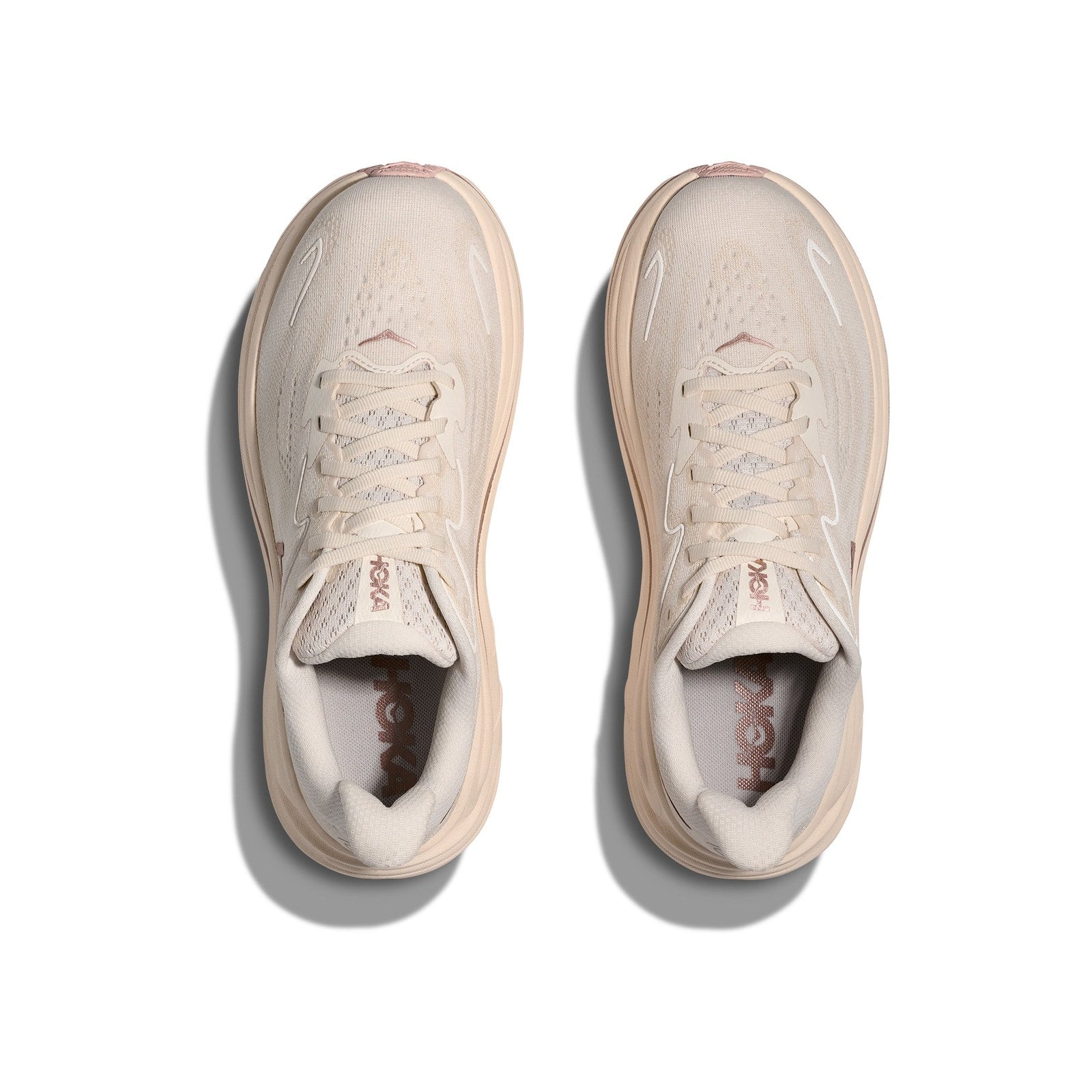 Hoka Clifton 10 Running Shoe ¨C Women's - Alabaster/Rose Gold/Birch/Alabaster/Black/Black/Black/Rose Gold/Black/White/Blush/R