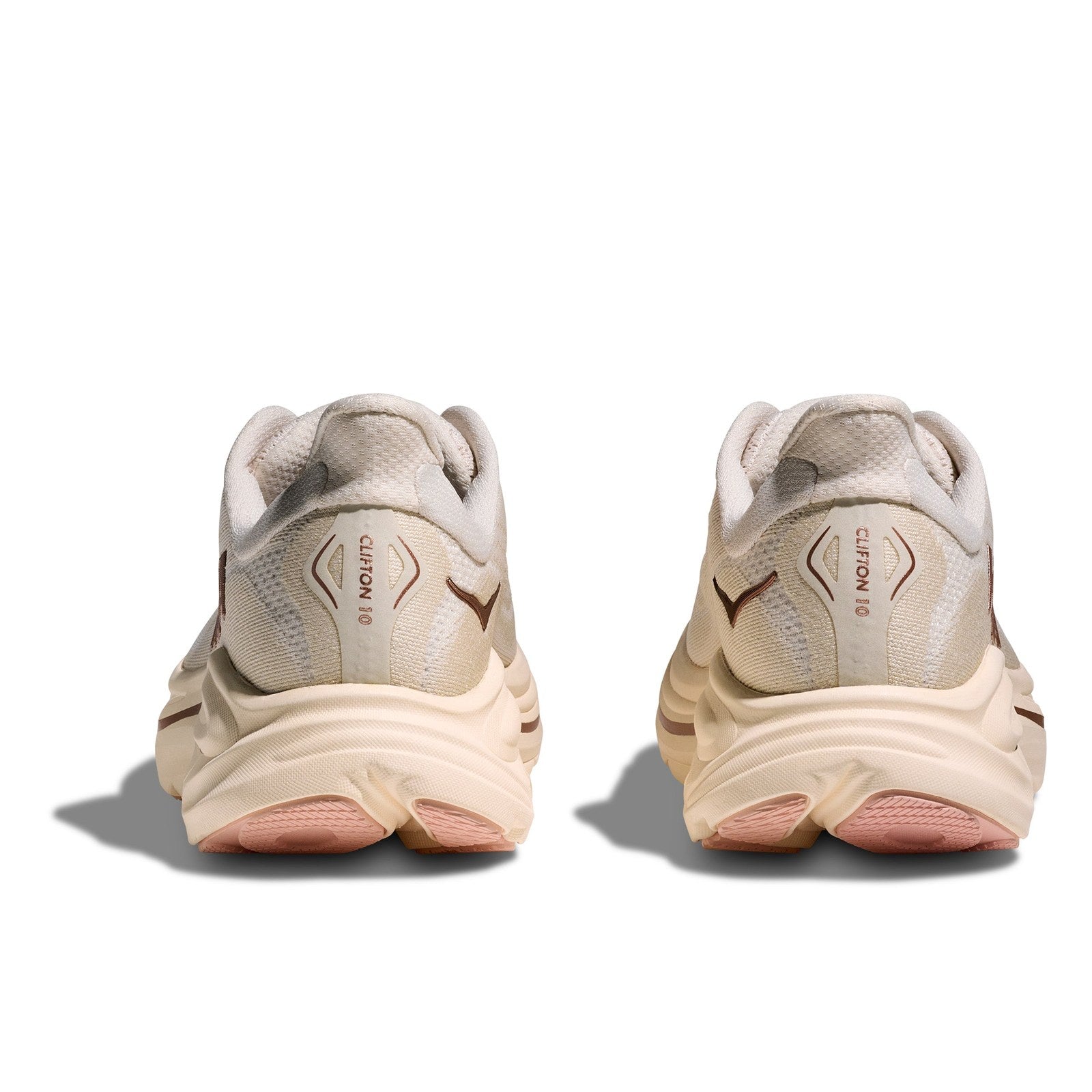 Hoka Clifton 10 Running Shoe ¨C Women's - Alabaster/Rose Gold/Birch/Alabaster/Black/Black/Black/Rose Gold/Black/White/Blush/R