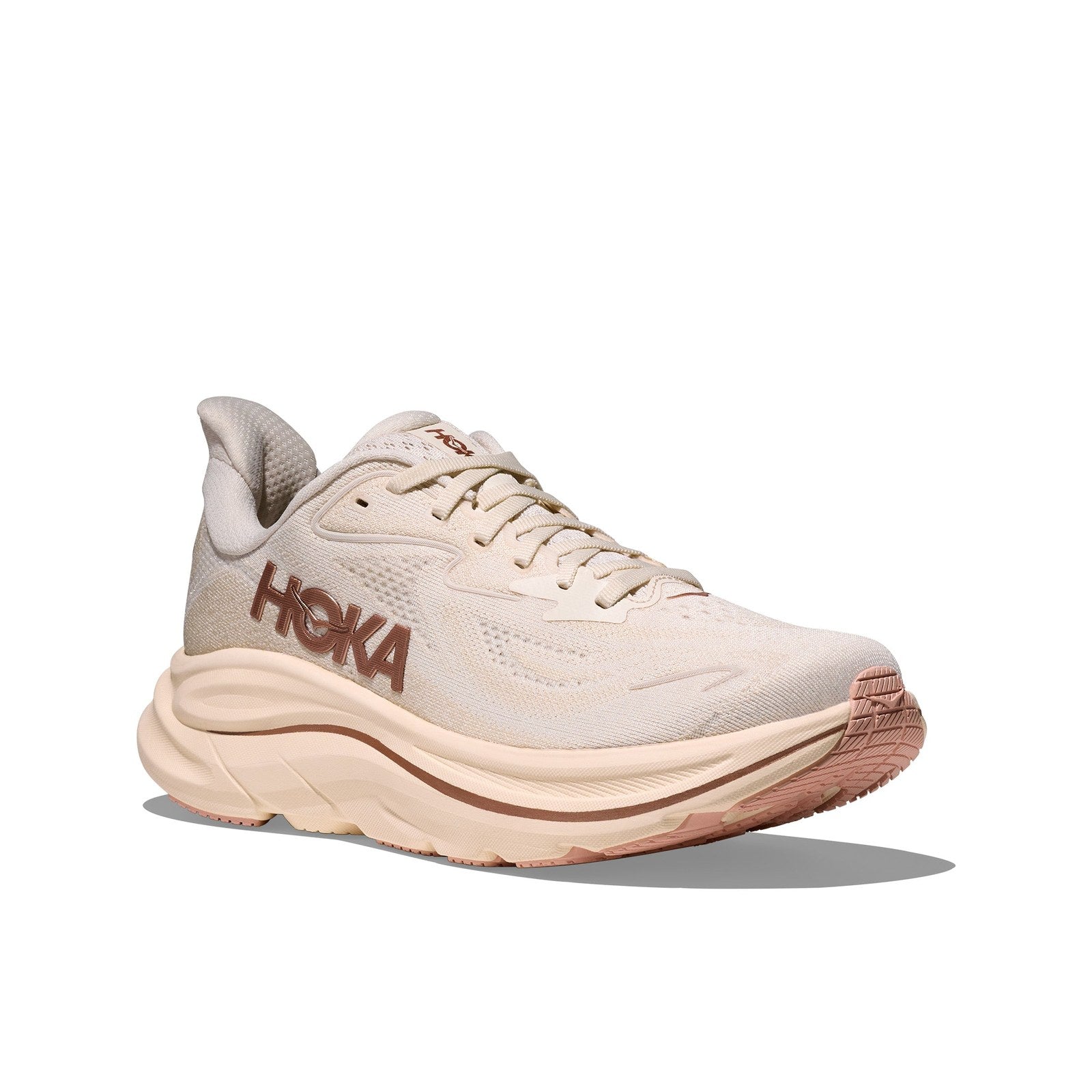 Hoka Clifton 10 Running Shoe ¨C Women's - Alabaster/Rose Gold/Birch/Alabaster/Black/Black/Black/Rose Gold/Black/White/Blush/R