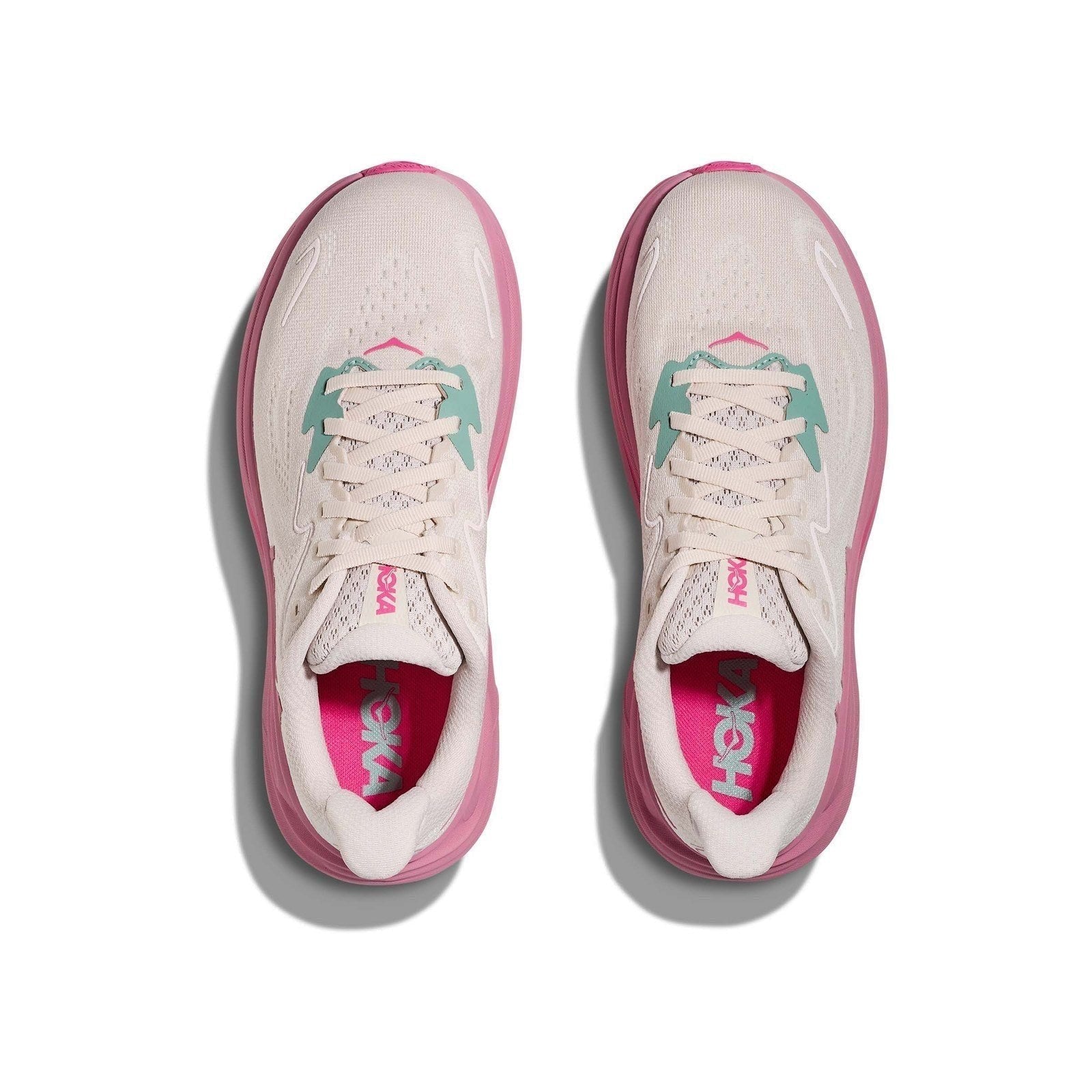Hoka Clifton 10 Running Shoe ¨C Women's - Alabaster/Rose Gold/Birch/Alabaster/Black/Black/Black/Rose Gold/Black/White/Blush/R