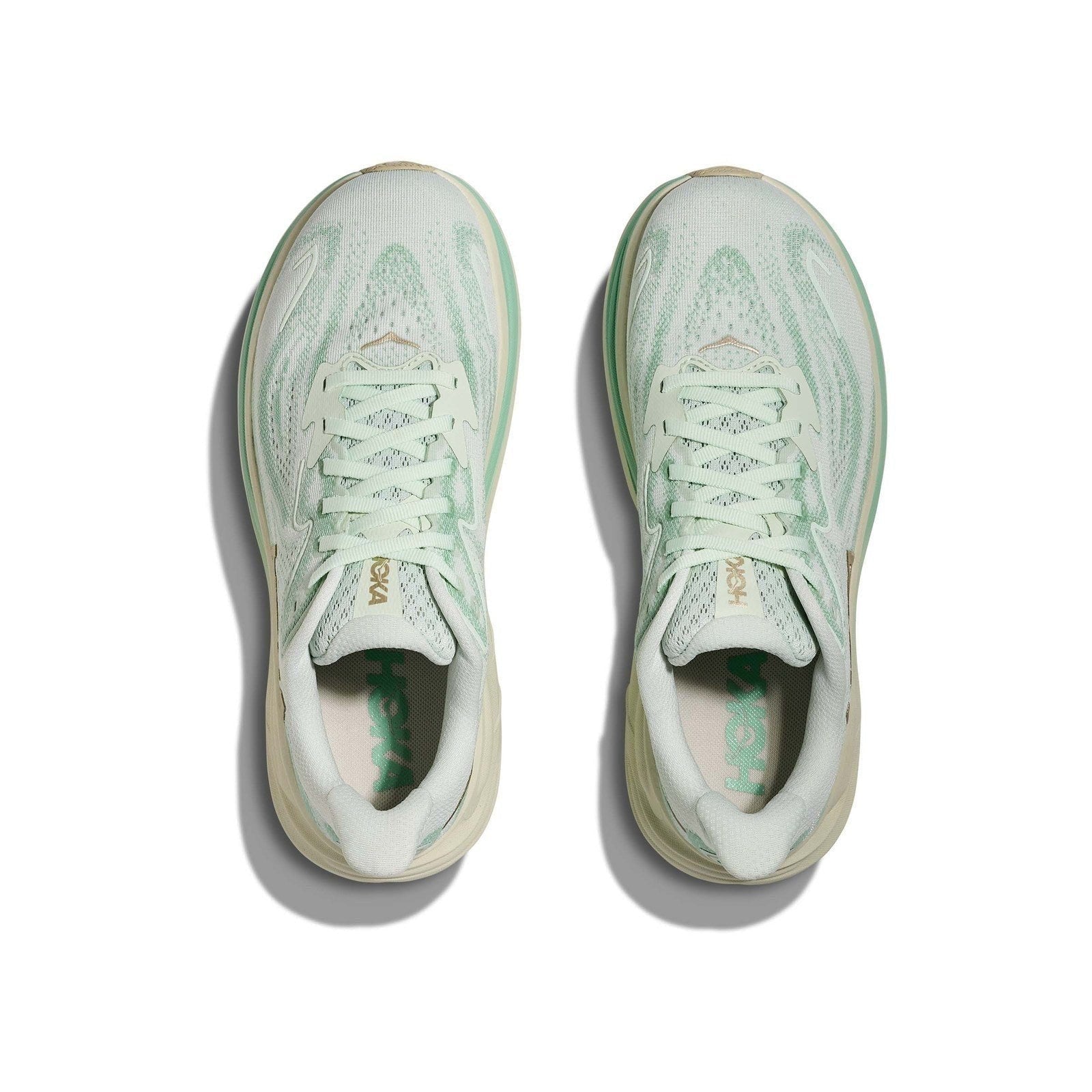 Hoka Clifton 10 Running Shoe ¨C Women's - Alabaster/Rose Gold/Birch/Alabaster/Black/Black/Black/Rose Gold/Black/White/Blush/R