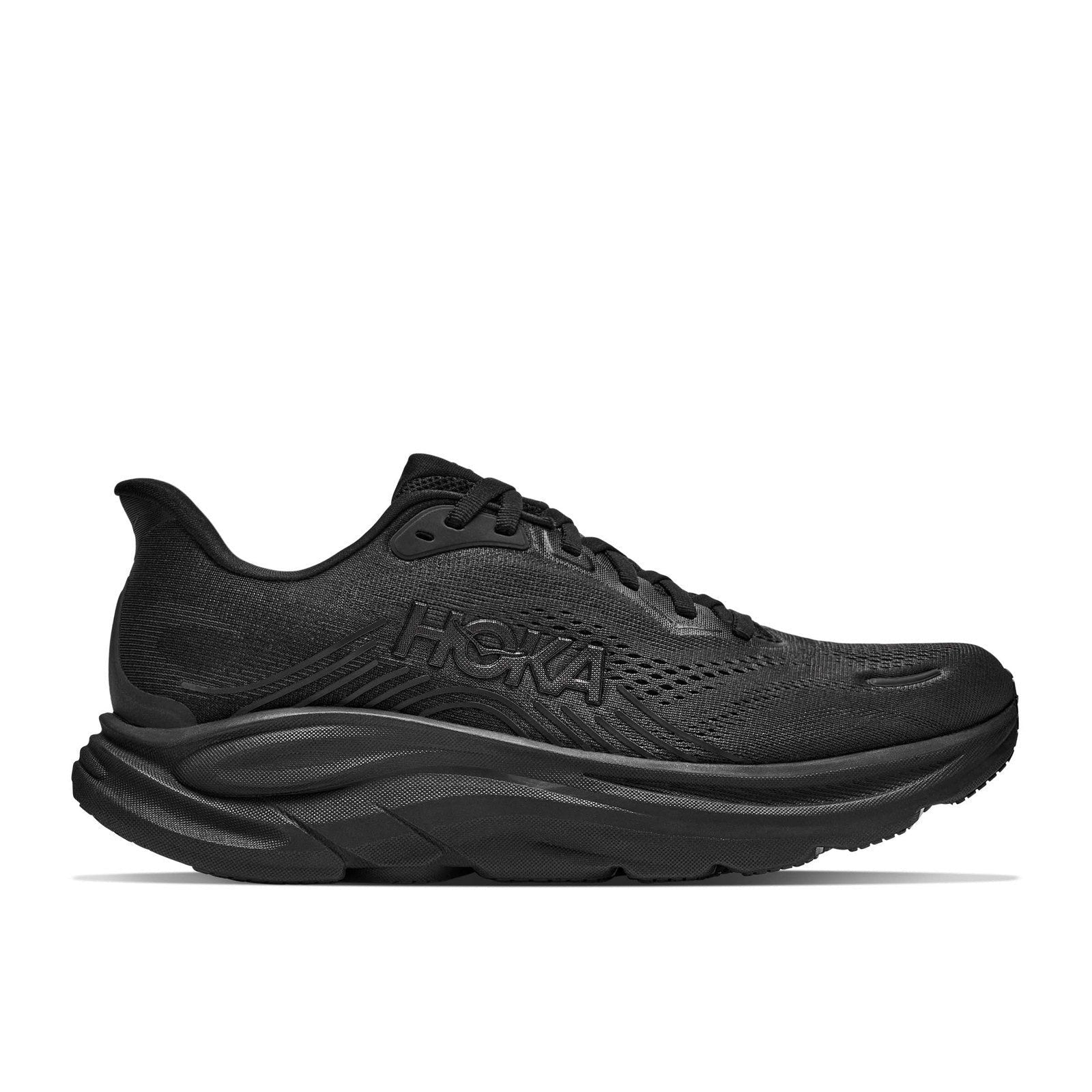 Hoka Clifton 11 Running Shoe ¨C Men's - Galactic Grey/Stellar Grey/Black/Black/Black/White - 4