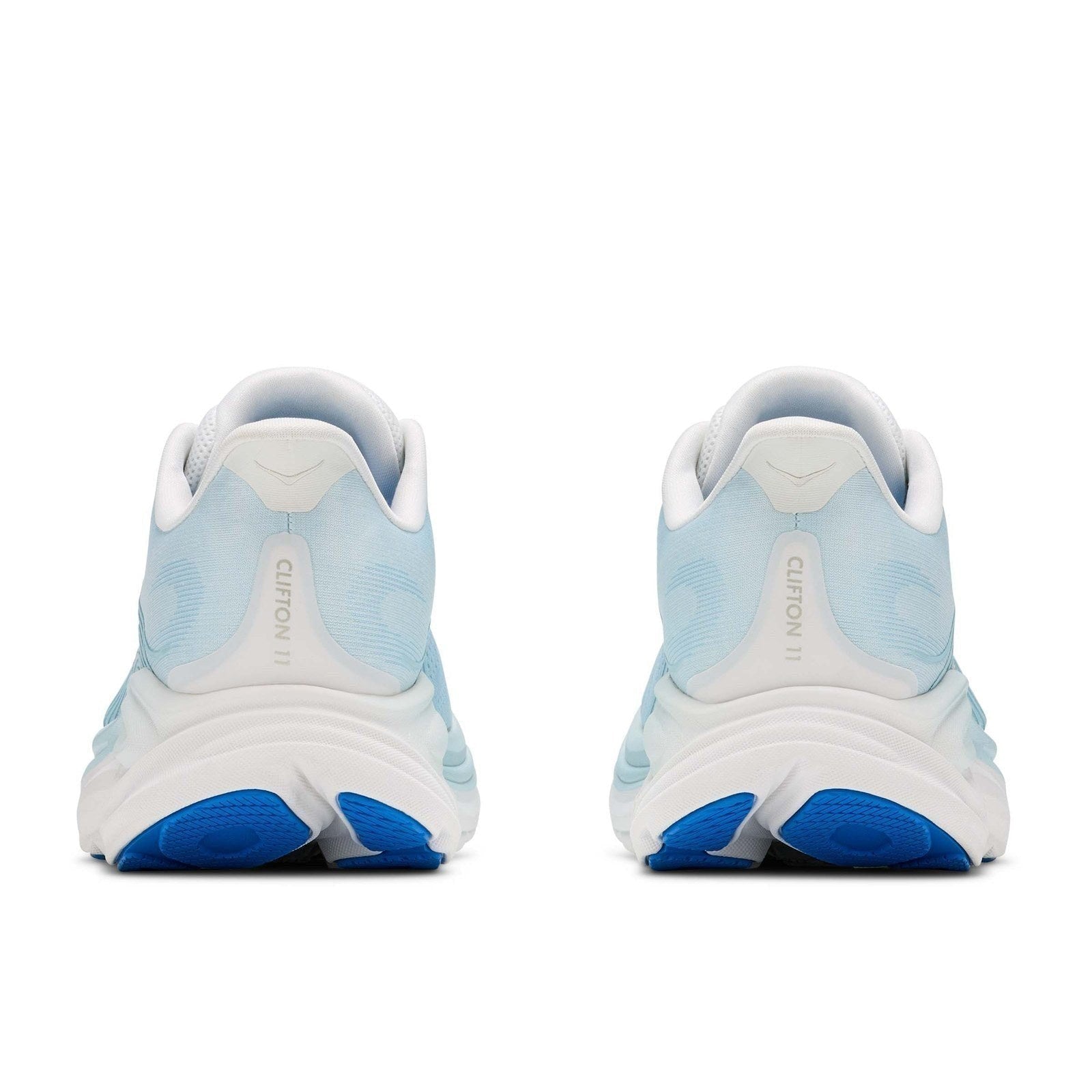 Hoka Clifton 11 Running Shoe ¨C Women's - Frost/Glimmering Blue/Alabaster/Oat Milk/Black/White/Rose Cream/Dewy Pink/Pink Opal