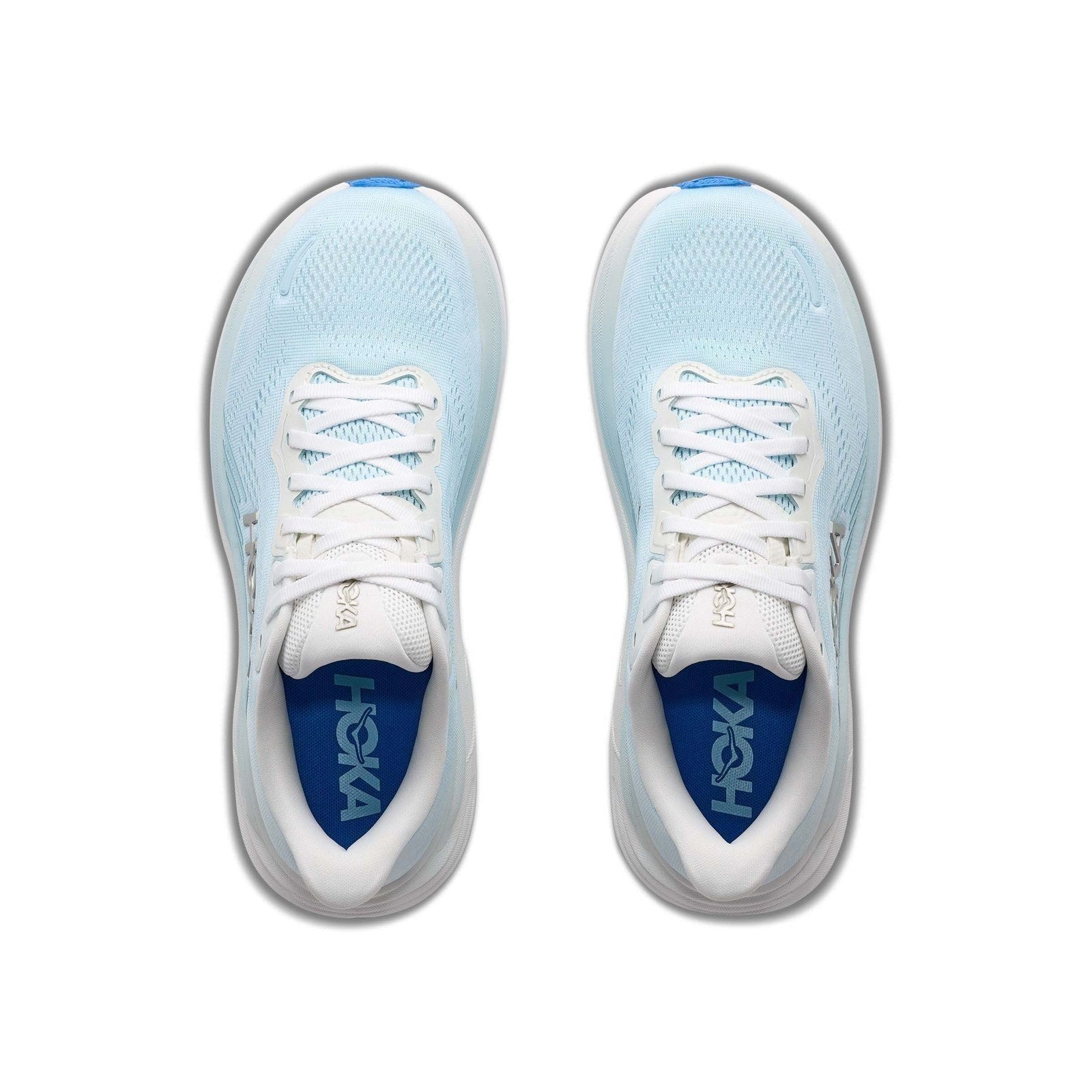 Hoka Clifton 11 Running Shoe ¨C Women's - Frost/Glimmering Blue/Alabaster/Oat Milk/Black/White/Rose Cream/Dewy Pink/Pink Opal
