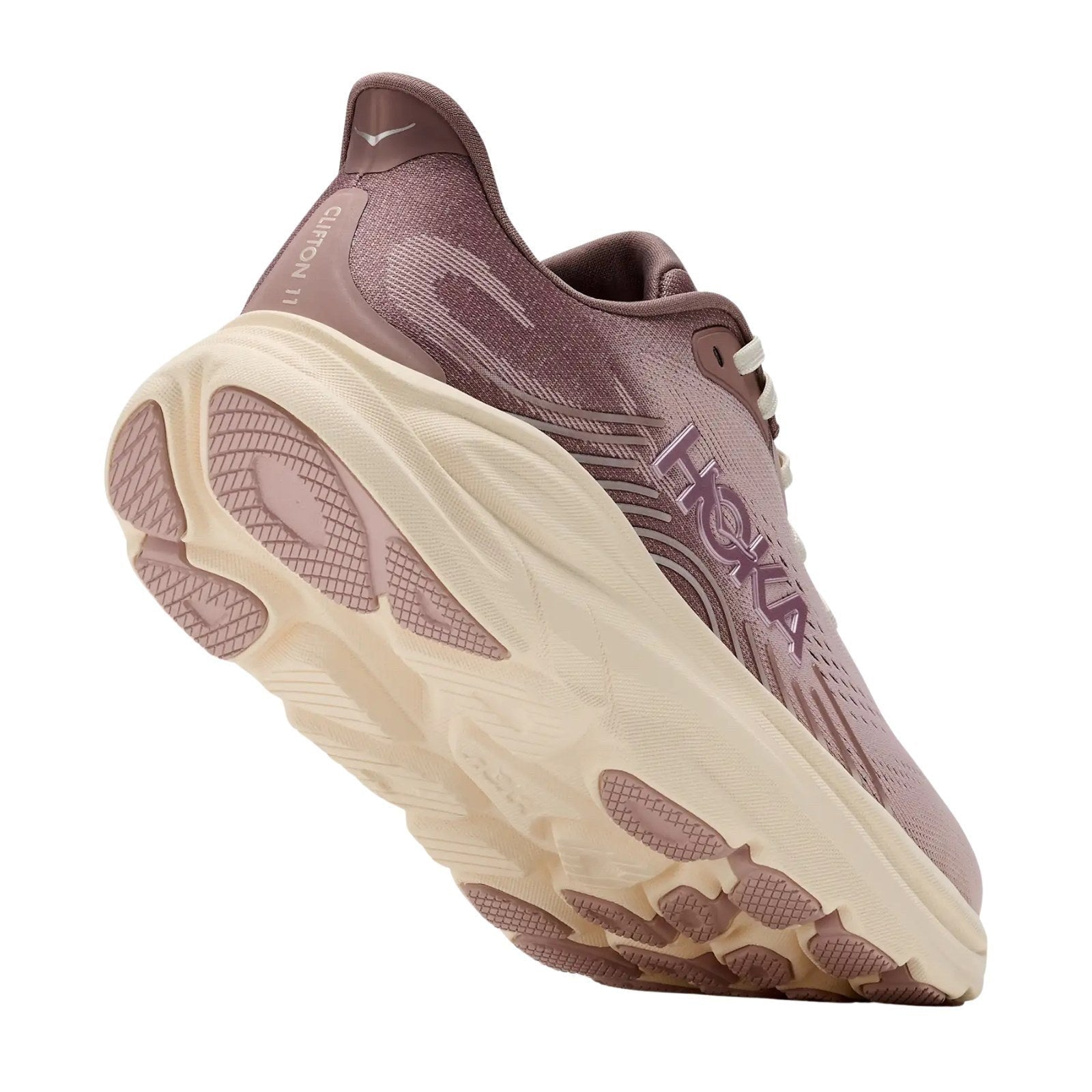 Hoka Clifton 11 Running Shoe ¨C Women's - Frost/Glimmering Blue/Alabaster/Oat Milk/Black/White/Rose Cream/Dewy Pink/Pink Opal
