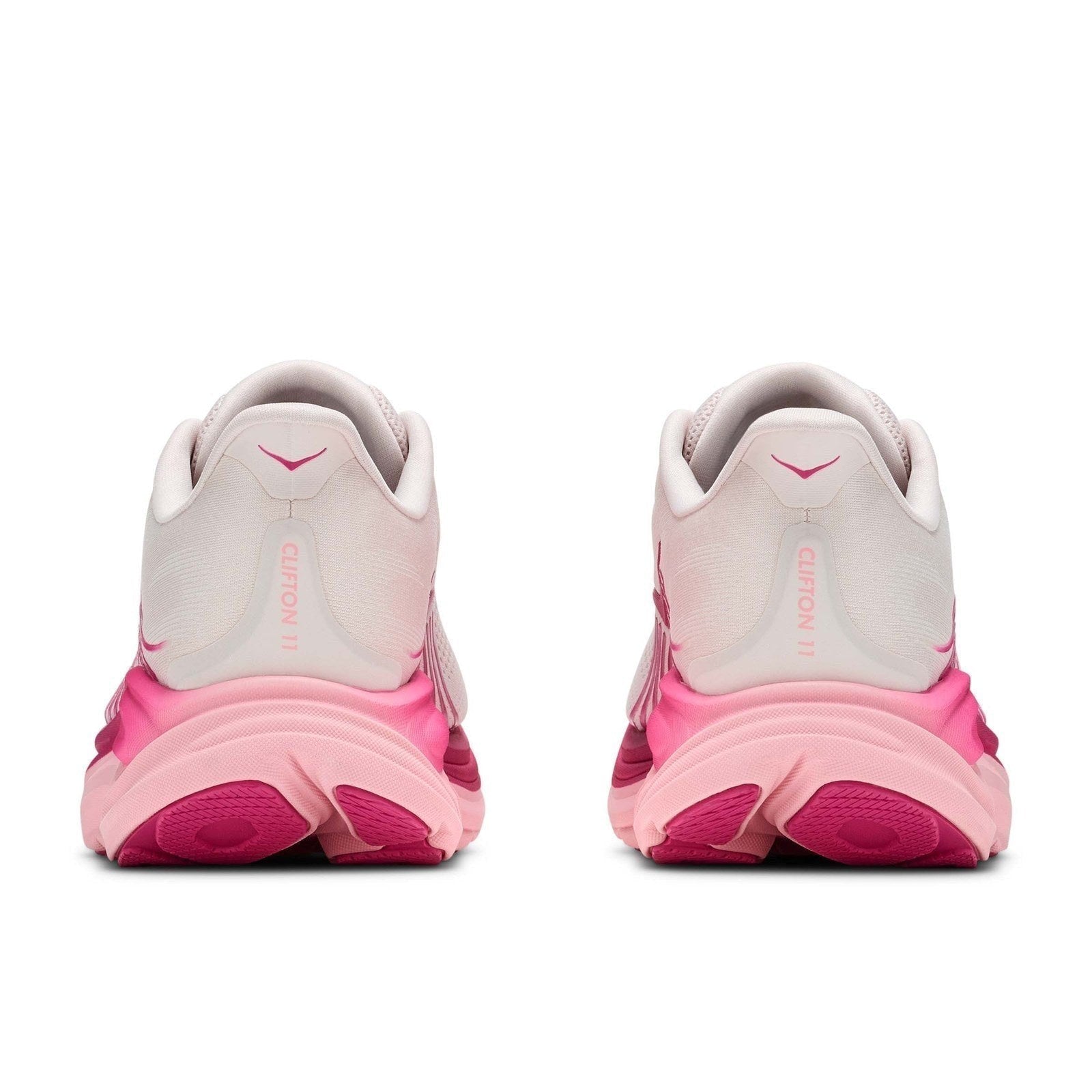 Hoka Clifton 11 Running Shoe ¨C Women's - Frost/Glimmering Blue/Alabaster/Oat Milk/Black/White/Rose Cream/Dewy Pink/Pink Opal