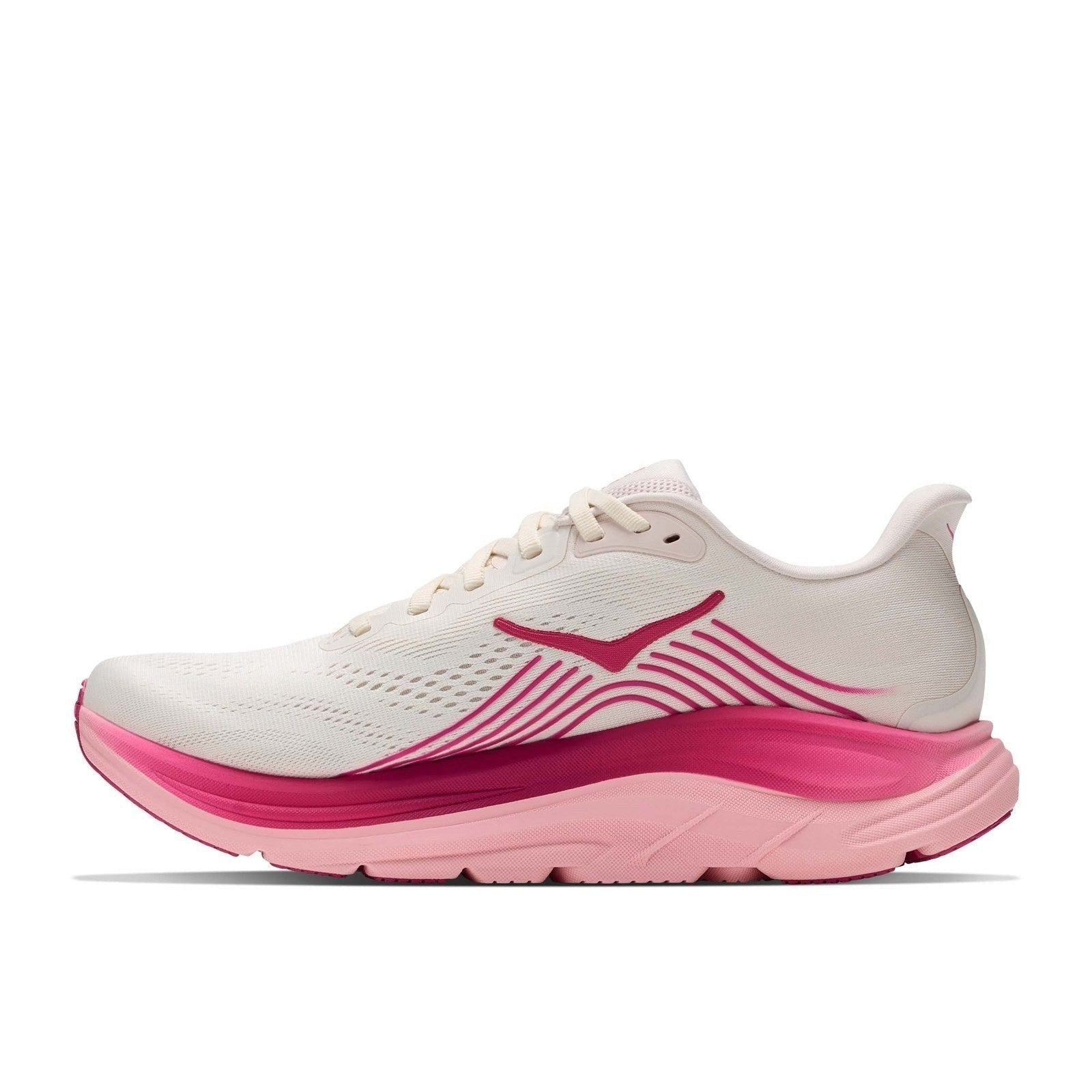 Hoka Clifton 11 Running Shoe ¨C Women's - Frost/Glimmering Blue/Alabaster/Oat Milk/Black/White/Rose Cream/Dewy Pink/Pink Opal